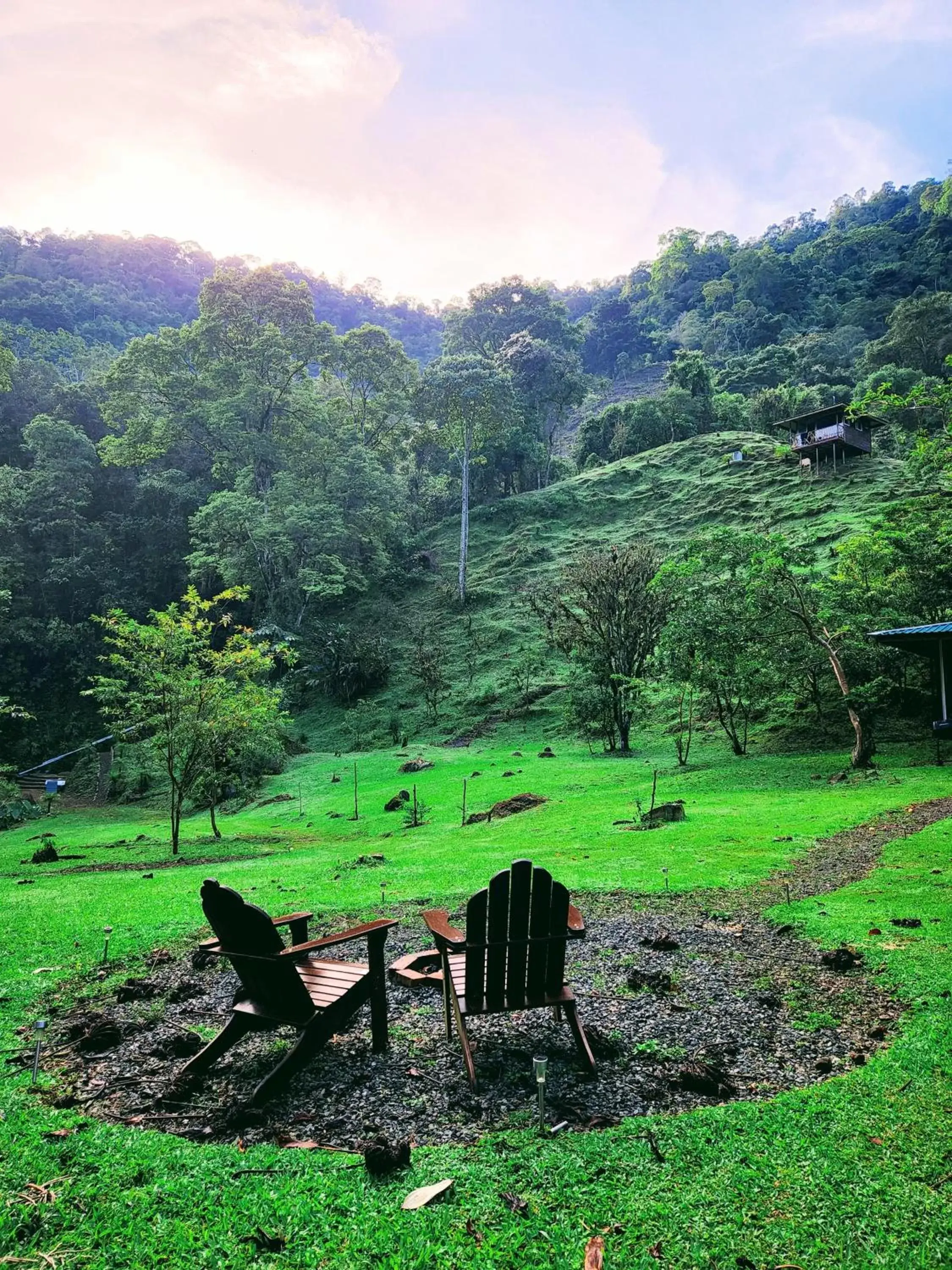 Garden in Hotel Rivel - Adventure & Nature Retreat