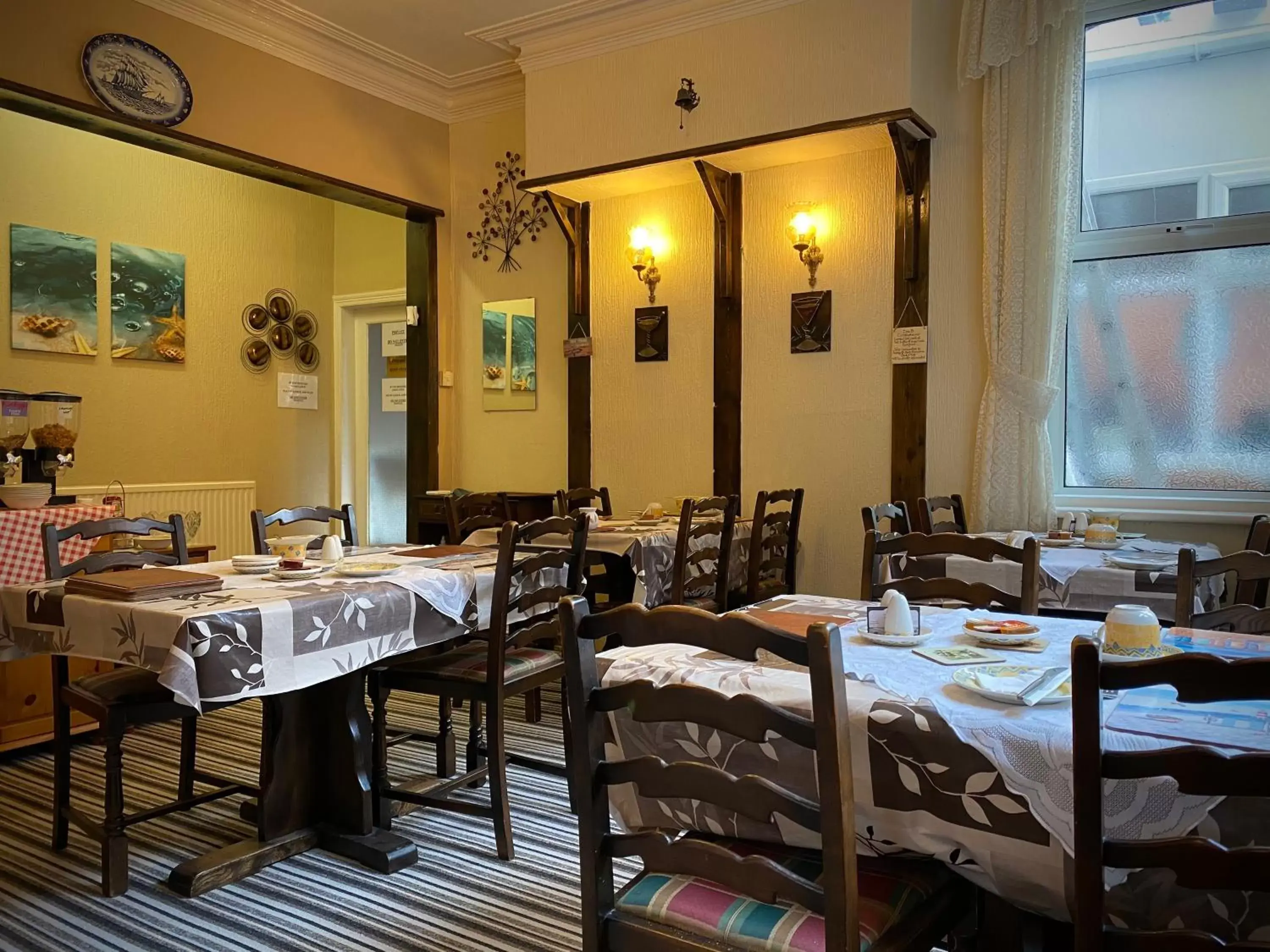 Dining area, Restaurant/Places to Eat in Cumbria Guest House