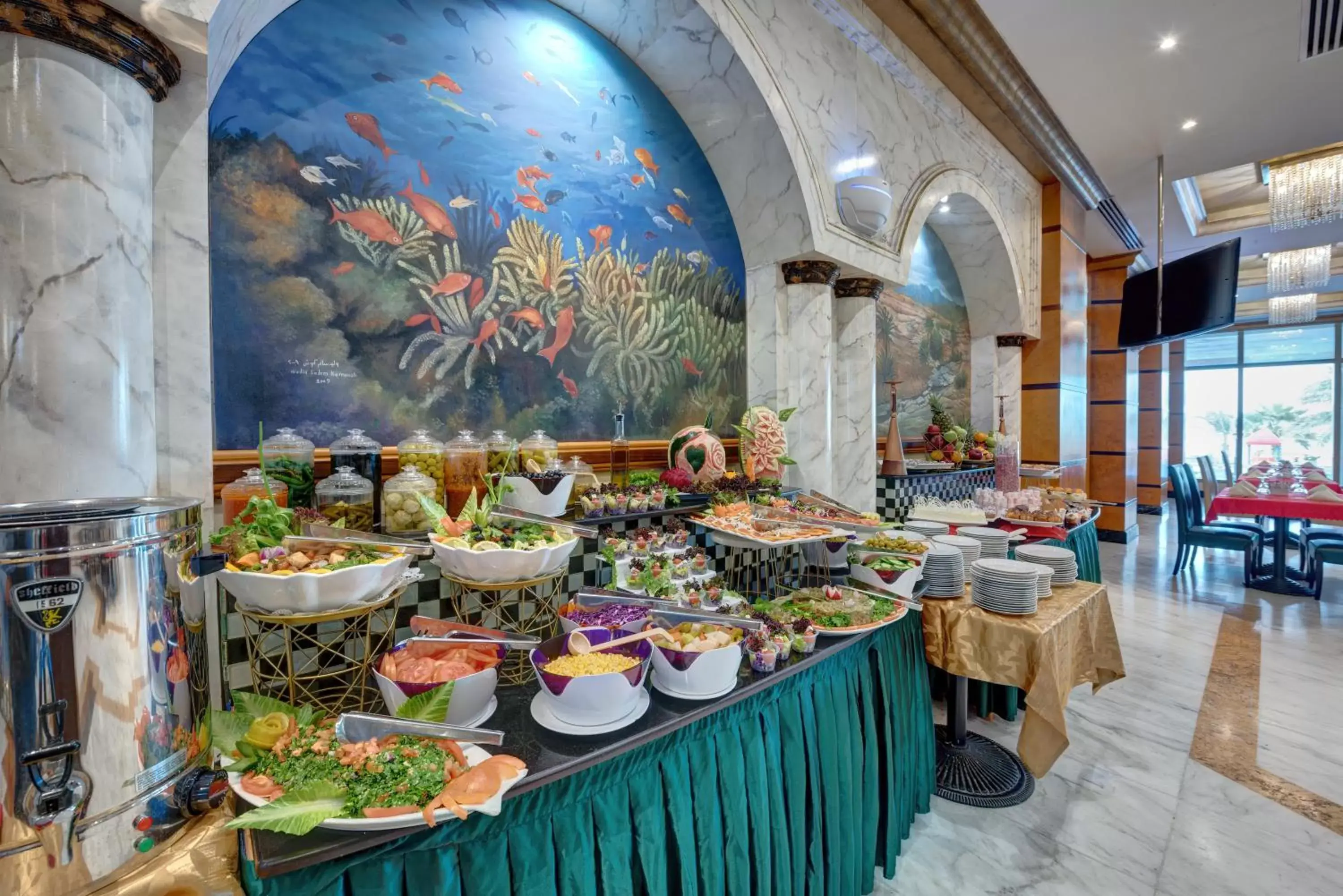 Restaurant/places to eat in Sahara Beach Resort & Spa Restaurant/places to eat in Sahara Beach Resort & Spa