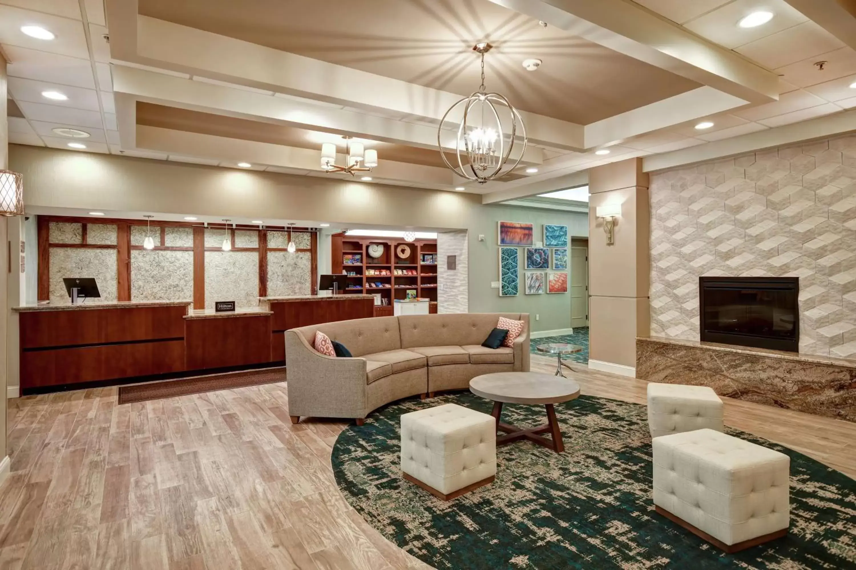 Property building, Lobby/Reception in Homewood Suites by Hilton Tampa-Port Richey