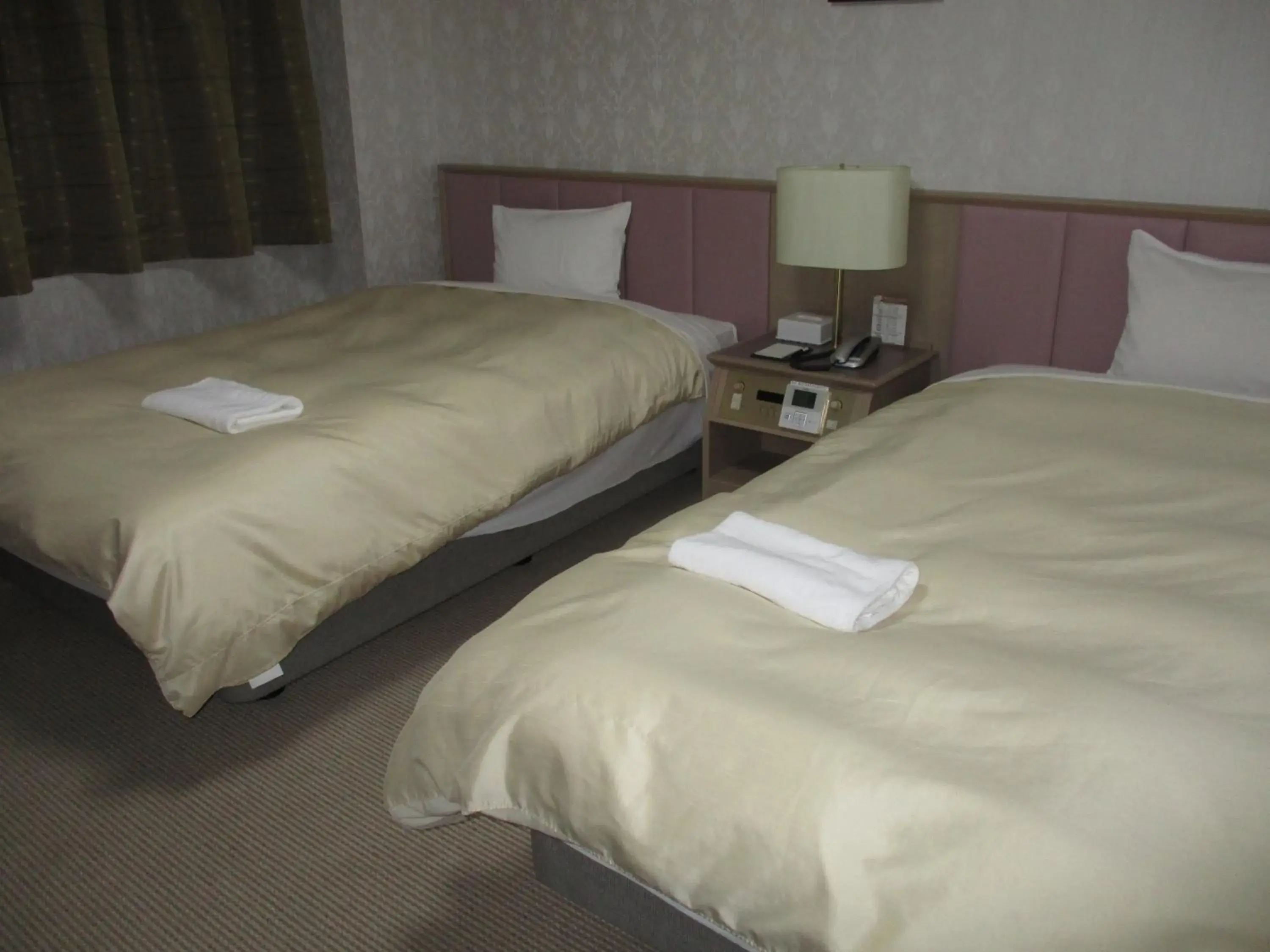 Bed in Hotel Fukushima Hills