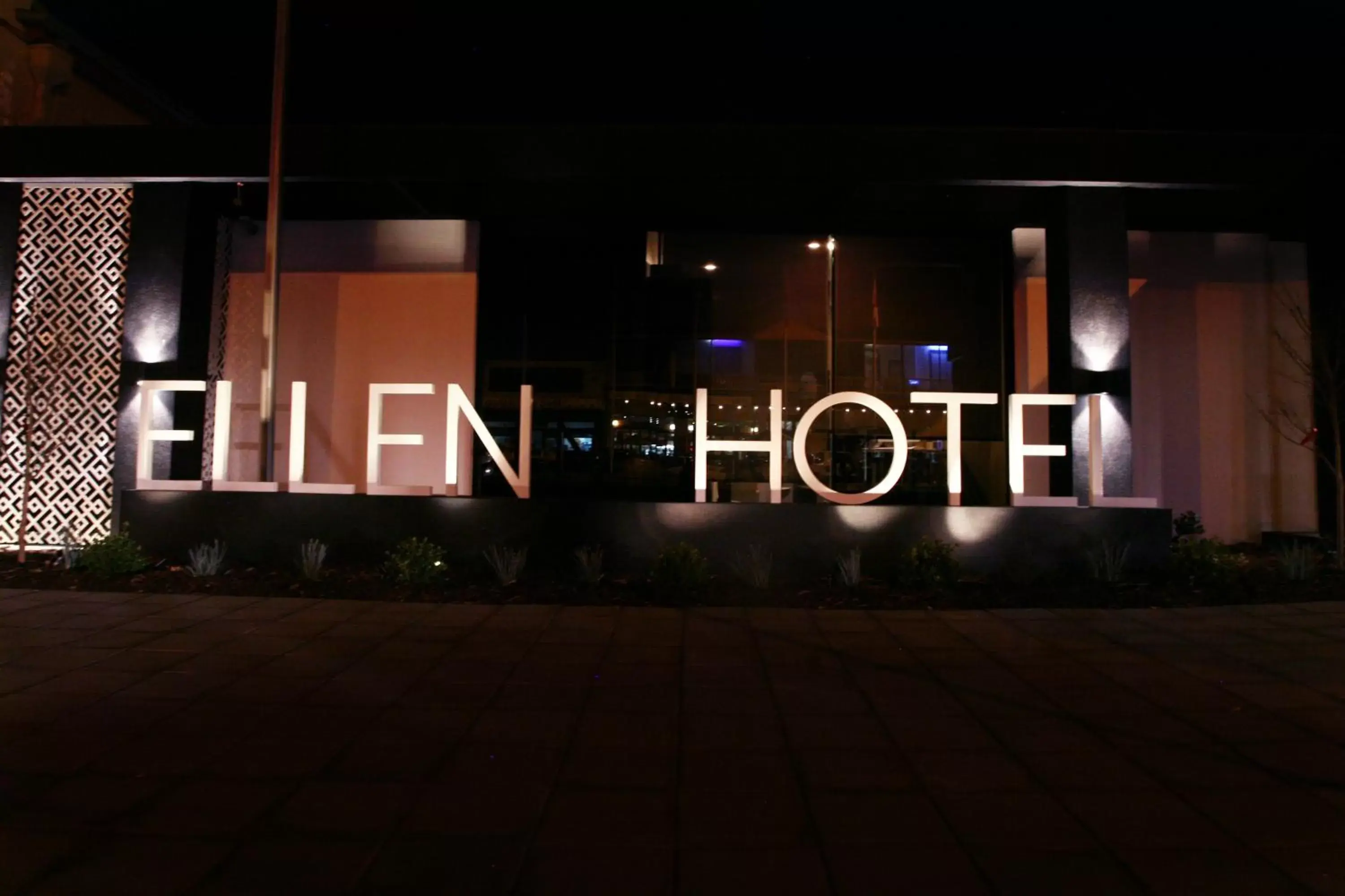 Property logo or sign, Property Building in Ellen Hotel