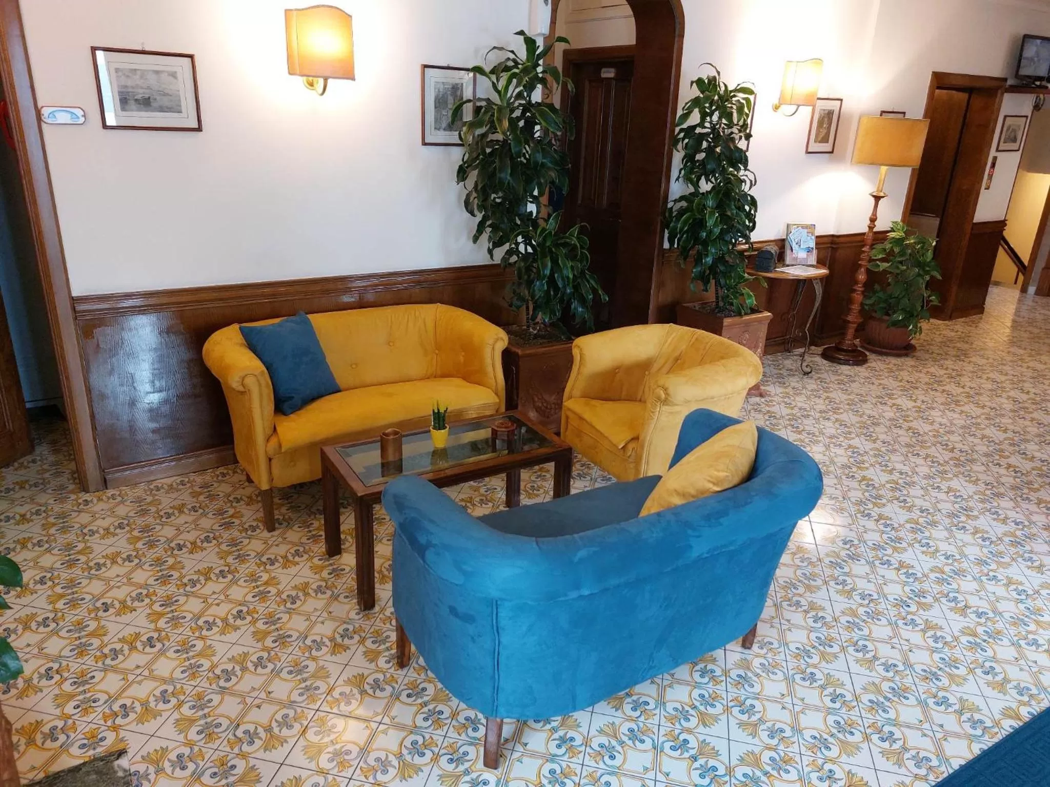 Lobby or reception in Hotel Mega Mare