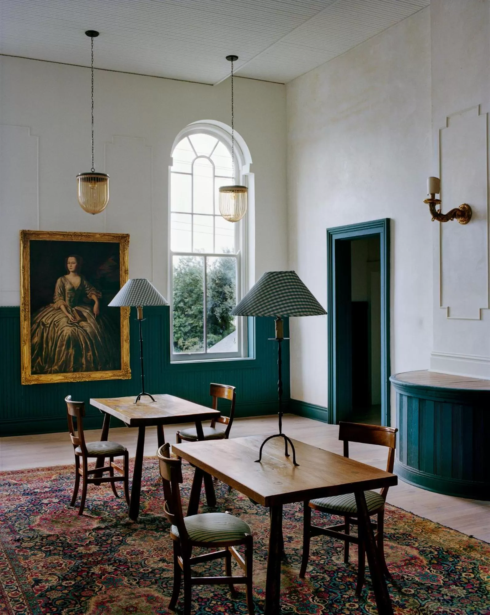 Communal lounge/ TV room in Hotel Peter and Paul, an Ash Hotel