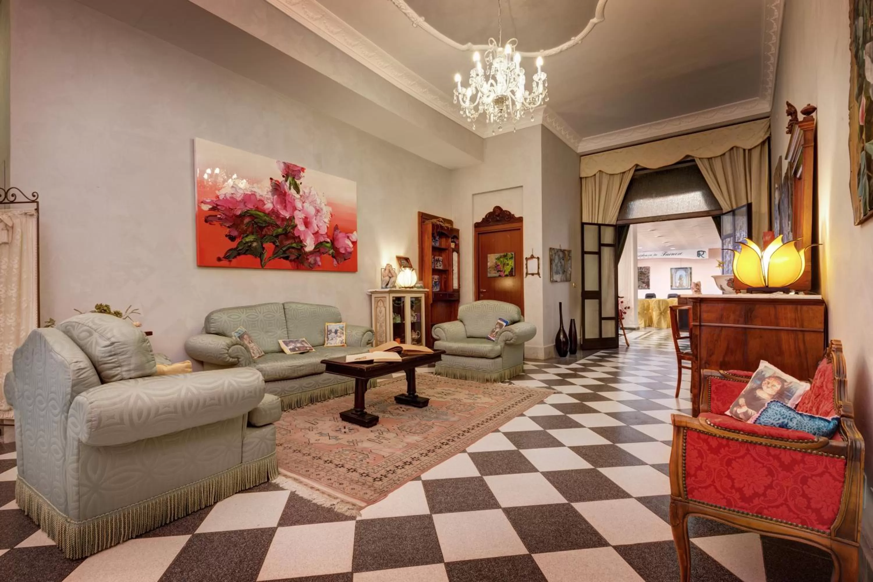 Lobby or reception in Hotel Residenza In Farnese