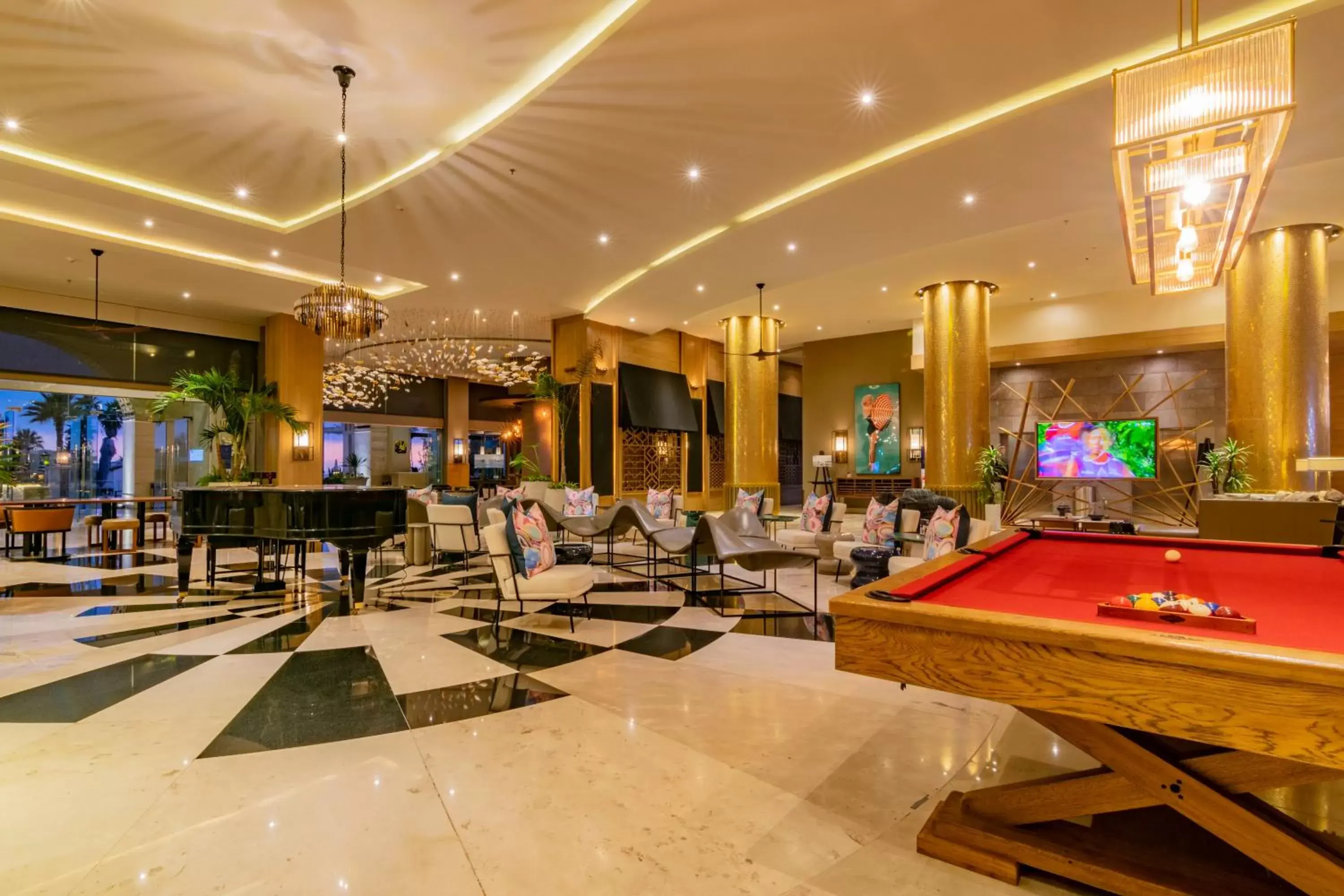 Billiards in Torre Lucerna Hotel Ensenada