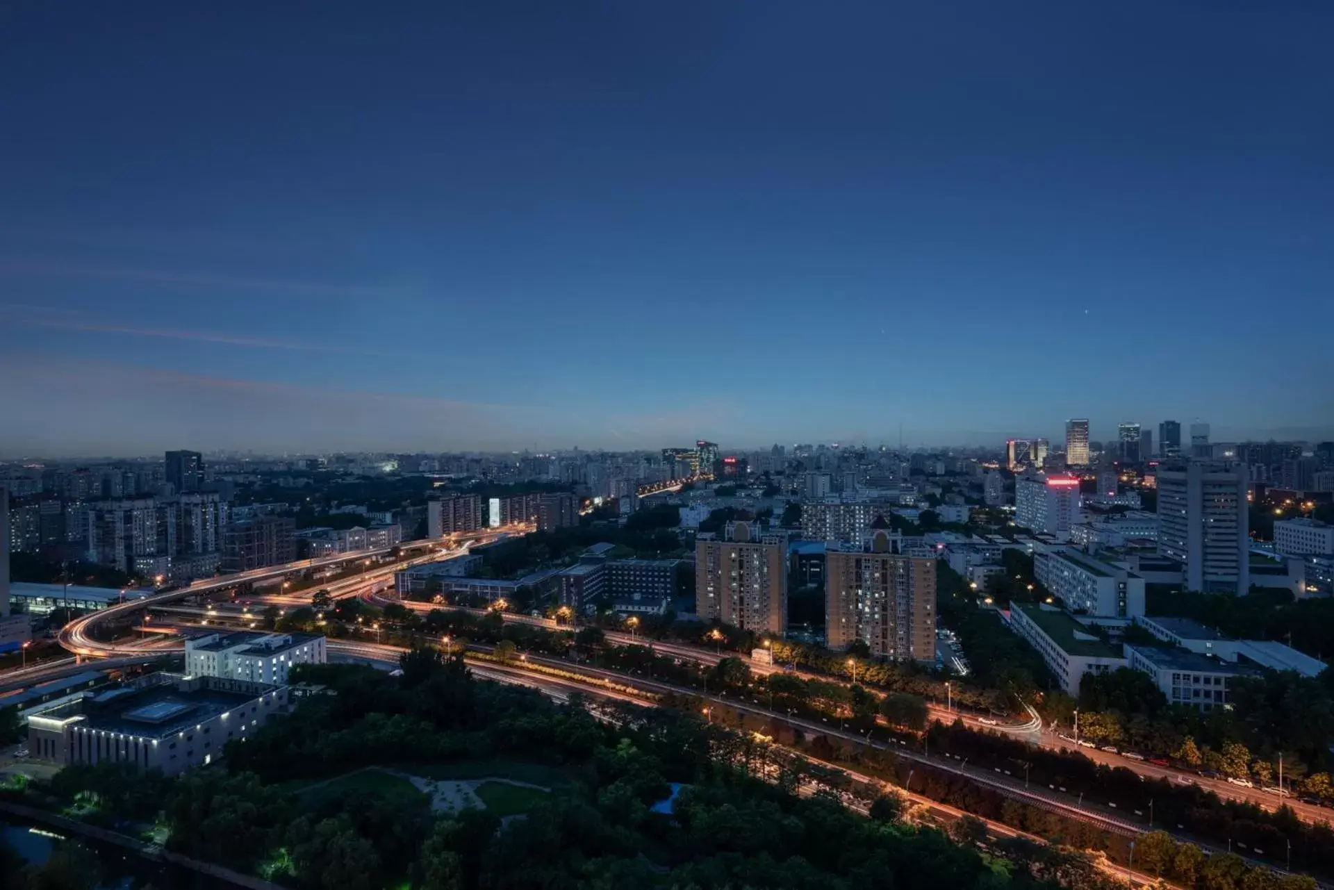 City view, Bird's-eye View in Crowne Plaza Beijing Sun Palace, an IHG Hotel