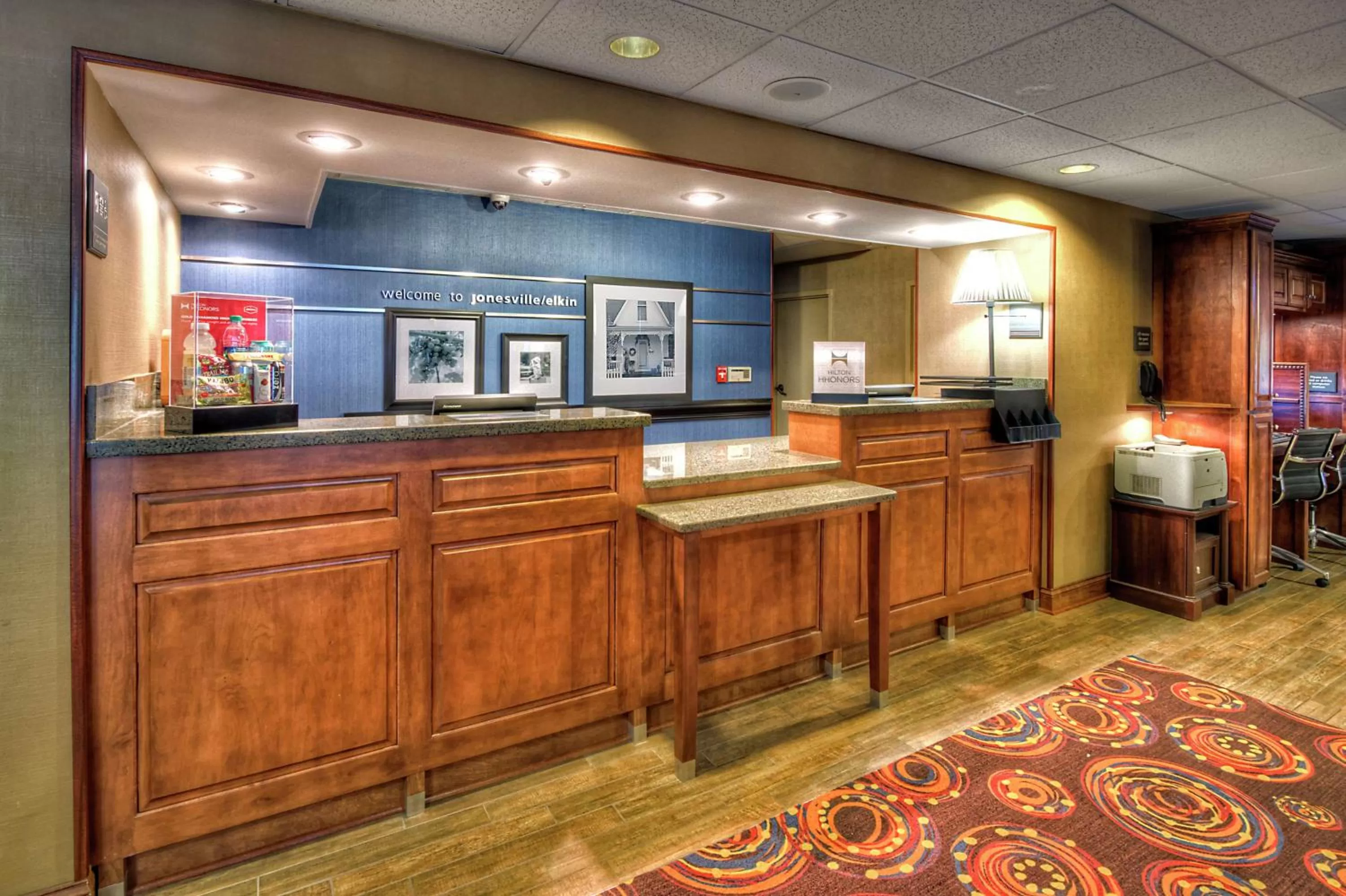 Lobby or reception in Hampton Inn Jonesville/Elkin