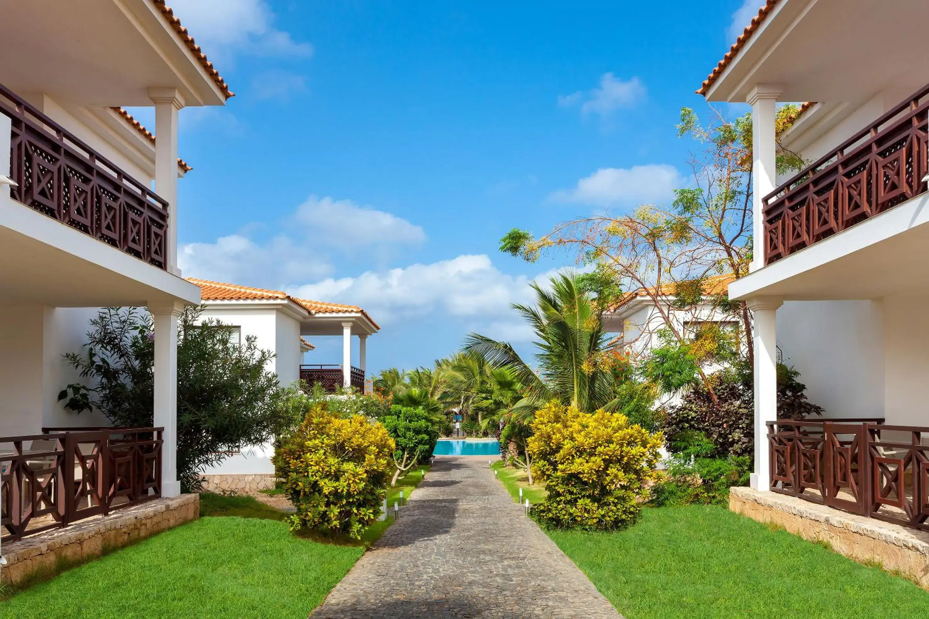 Garden in Melia Tortuga Beach