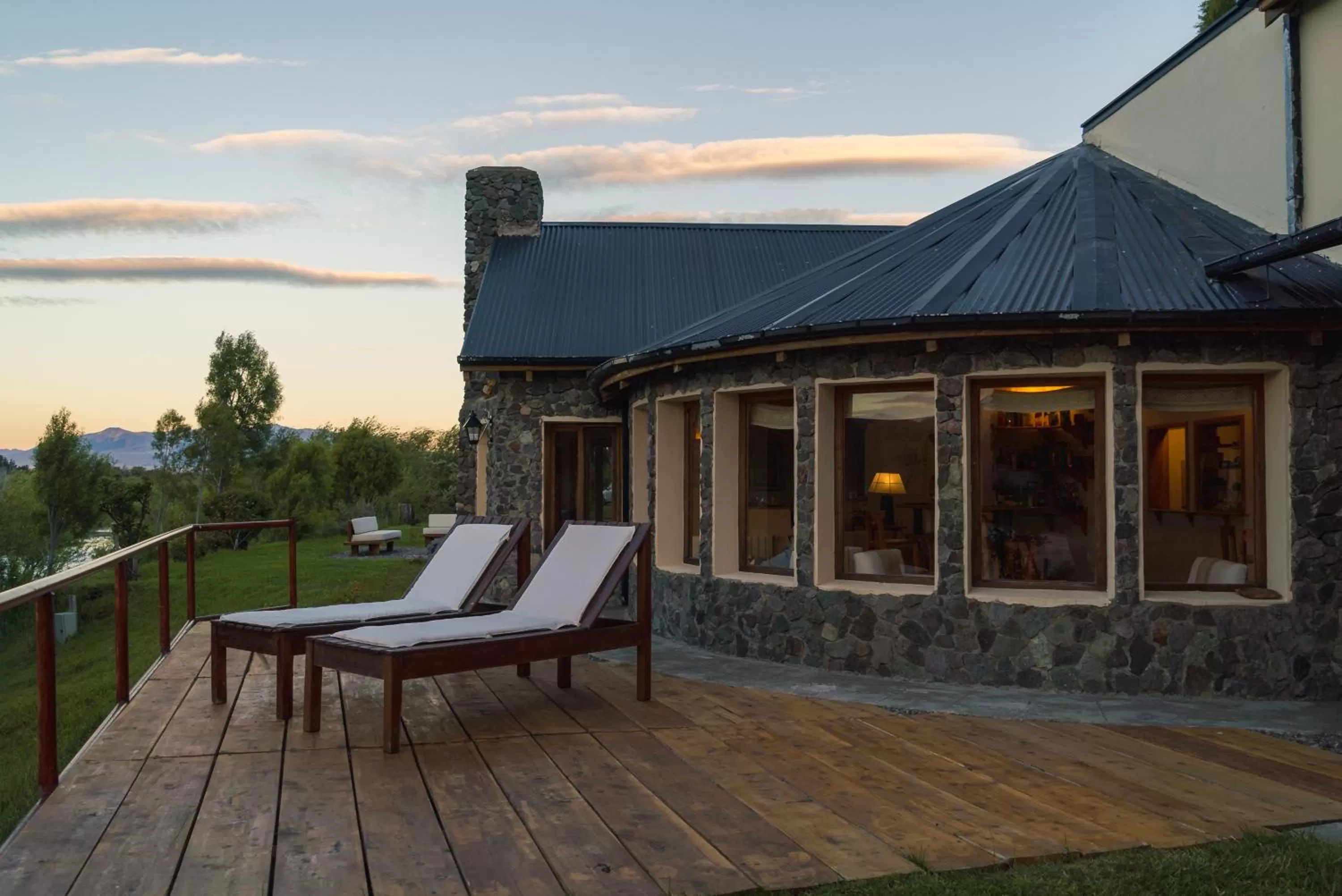 Property building in Challhuaquen Lodge