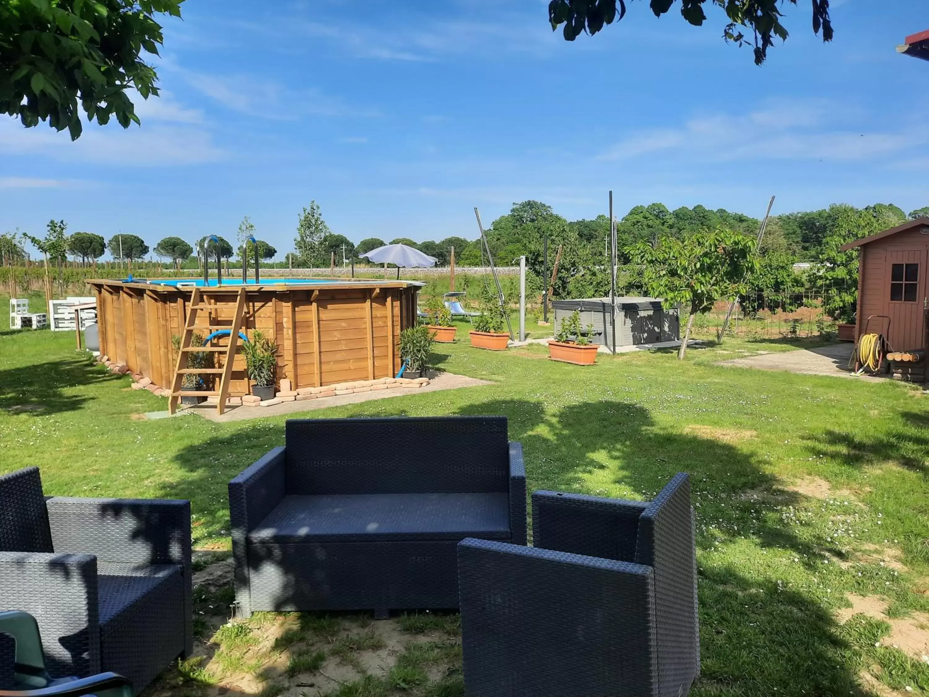 Garden in La Casa della Nonna