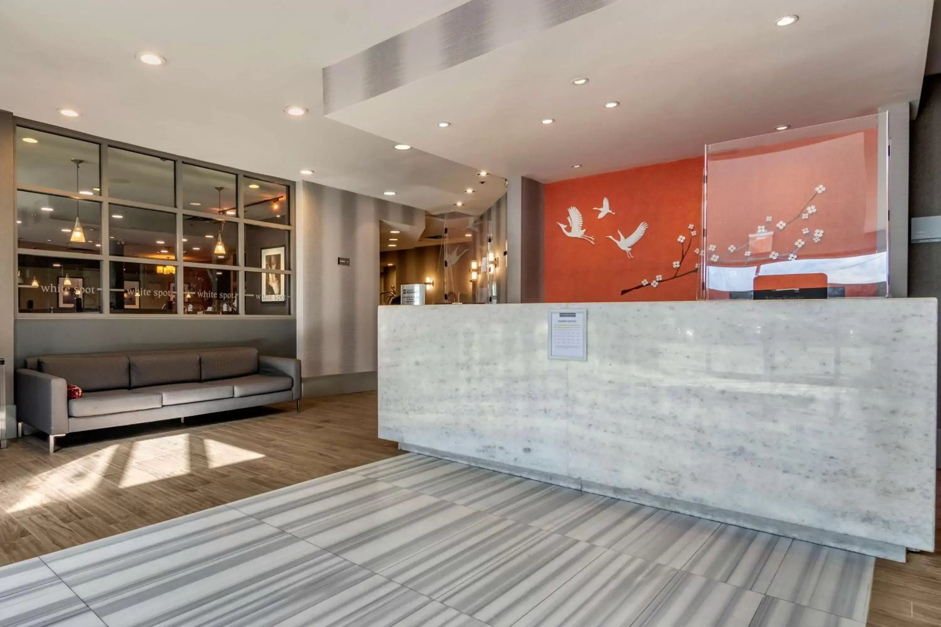 Lobby or reception in Best Western Plus Vancouver Airport Hotel Lobby or reception in Best Western Plus Vancouver Airport Hotel