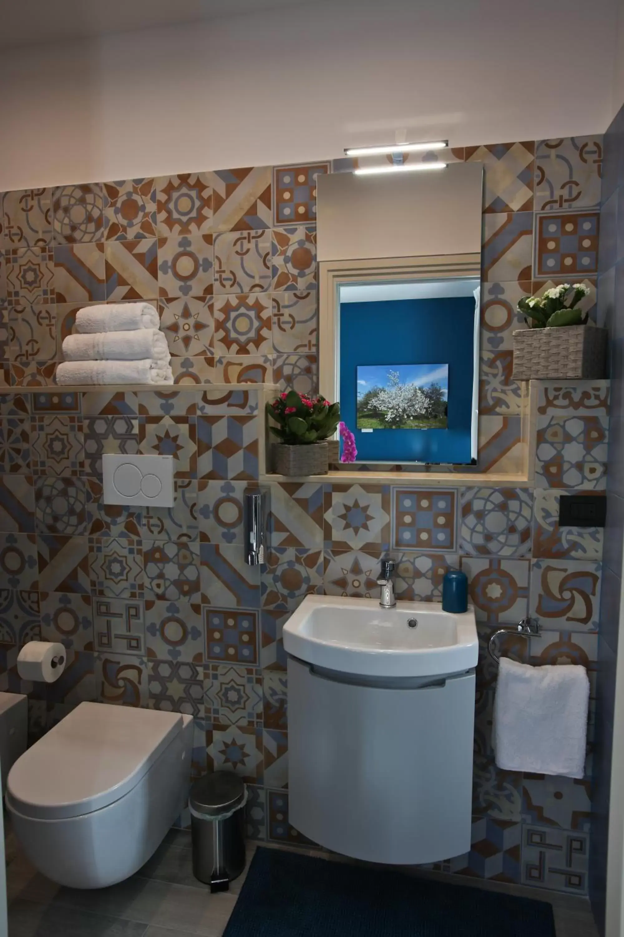 Bathroom in B&B Arco Caputi