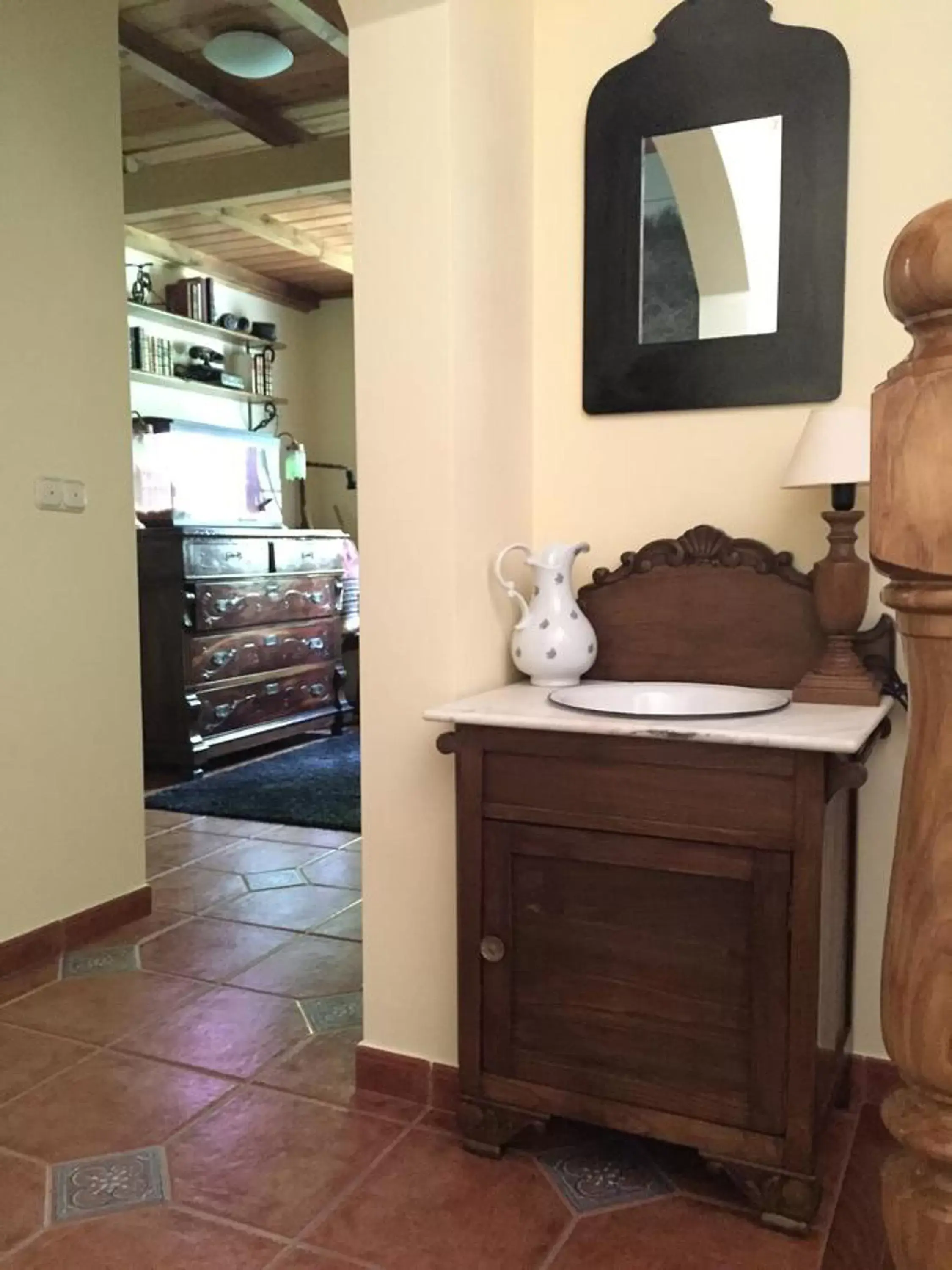 Communal lounge/ TV room, Kitchen/Kitchenette in Agro da Gandarela