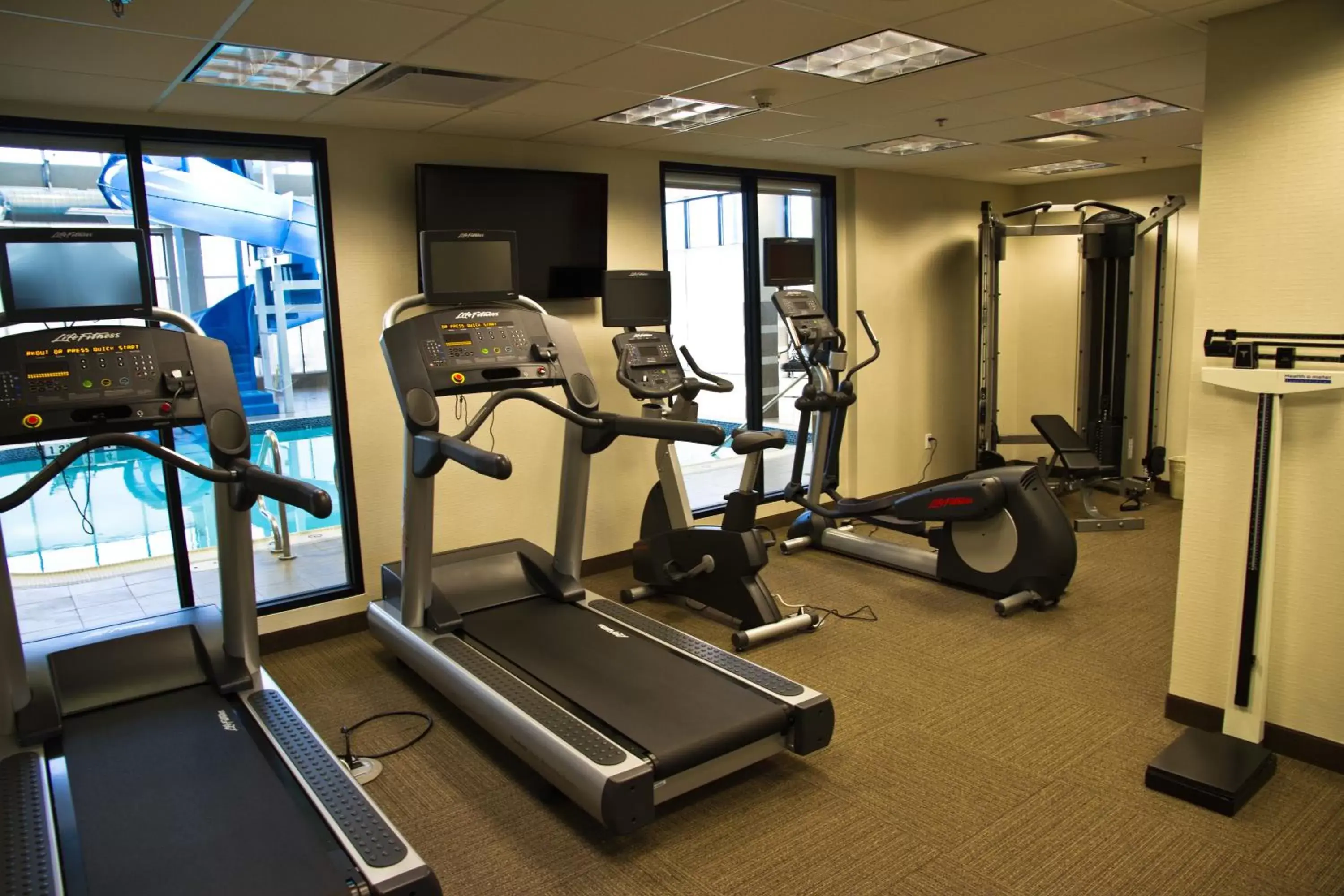 Fitness centre/facilities, Fitness Center/Facilities in Holiday Inn Hotel & Suites Red Deer, an IHG Hotel
