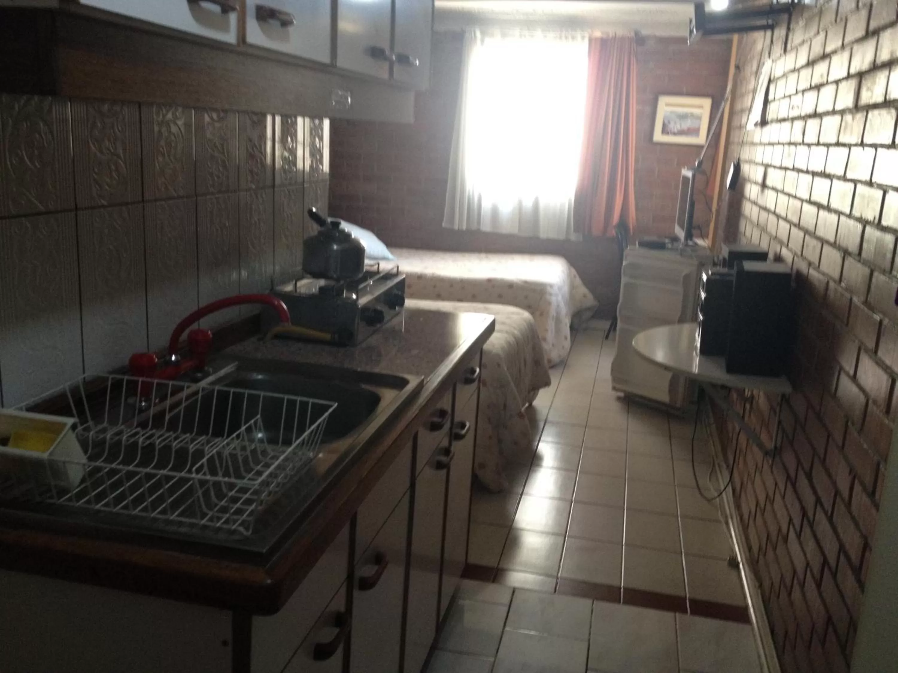 Kitchen or kitchenette in Aparthotel San Francisco