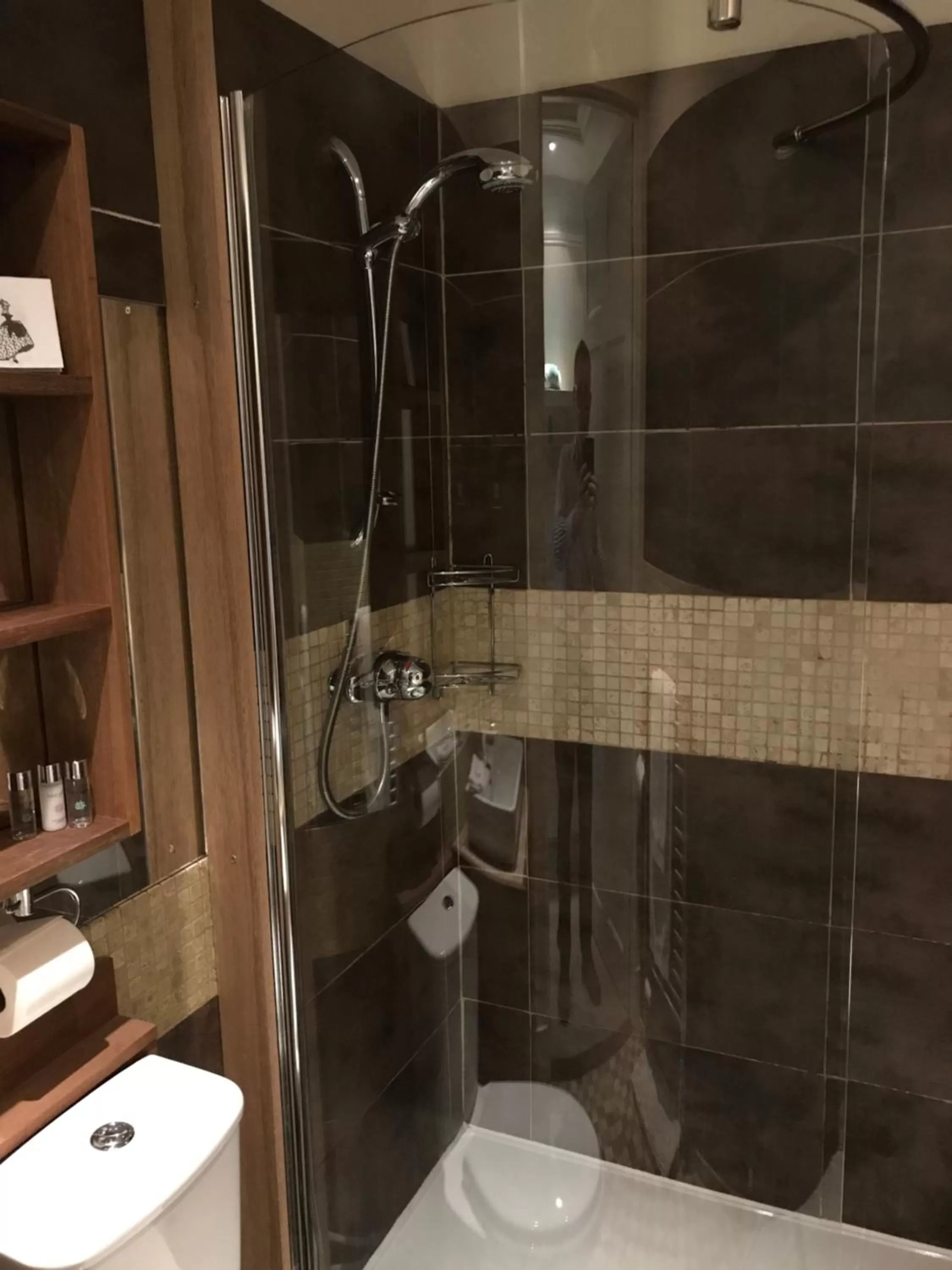 Shower in Ashtree House Hotel, Glasgow Airport & Paisley