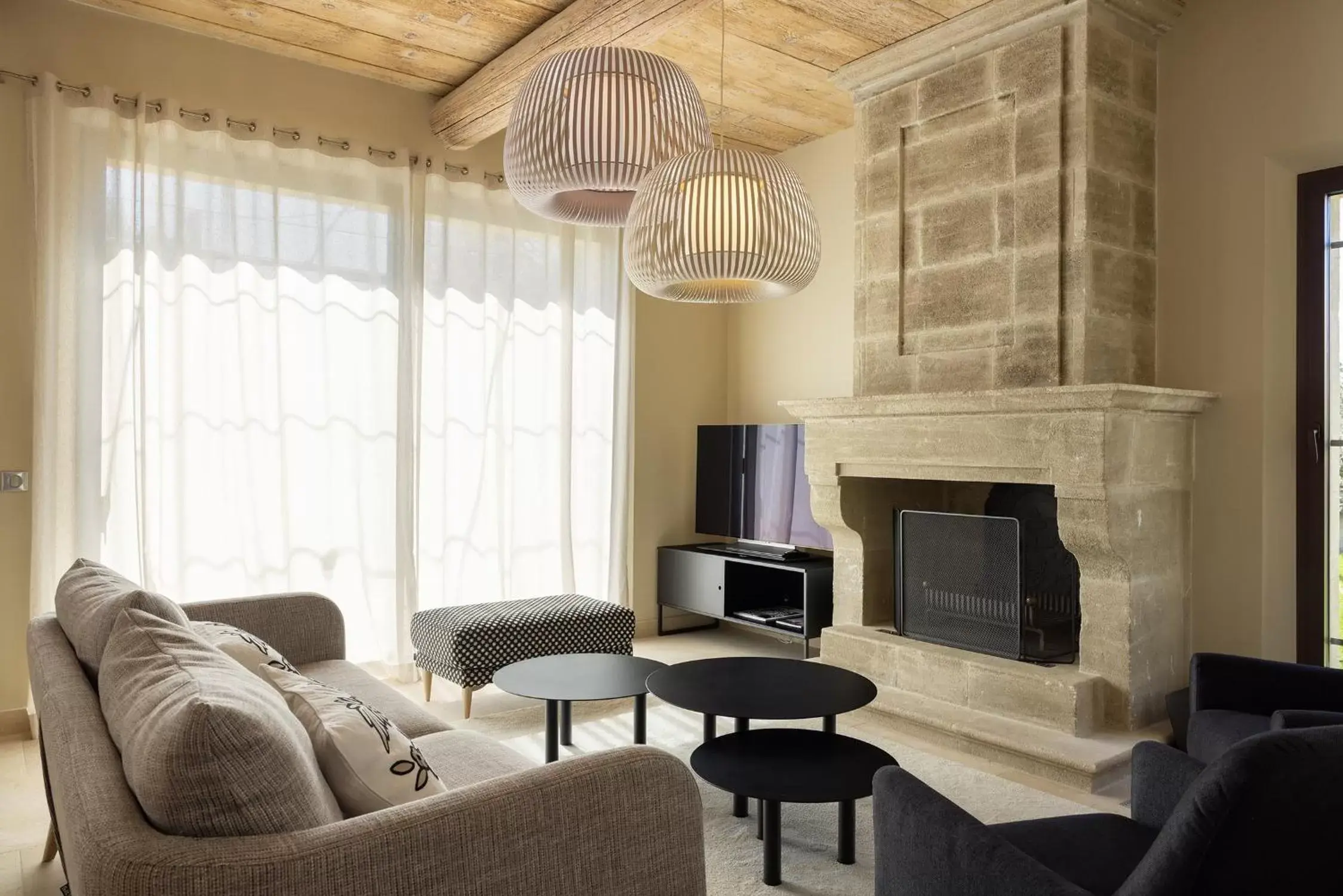 Living room, Seating Area in Le Vallon de Valrugues & Spa