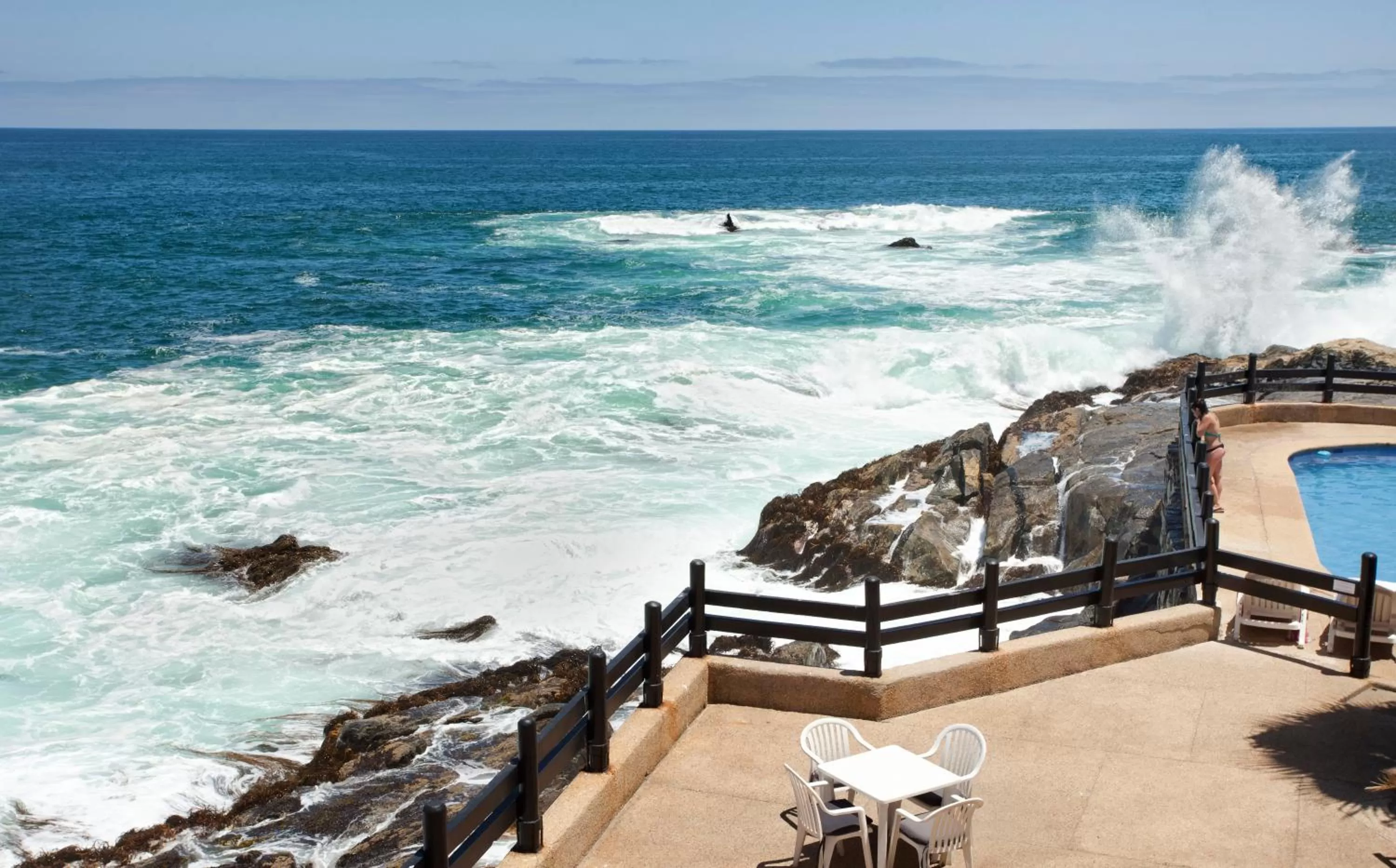 Natural landscape in Hotel Oceanic