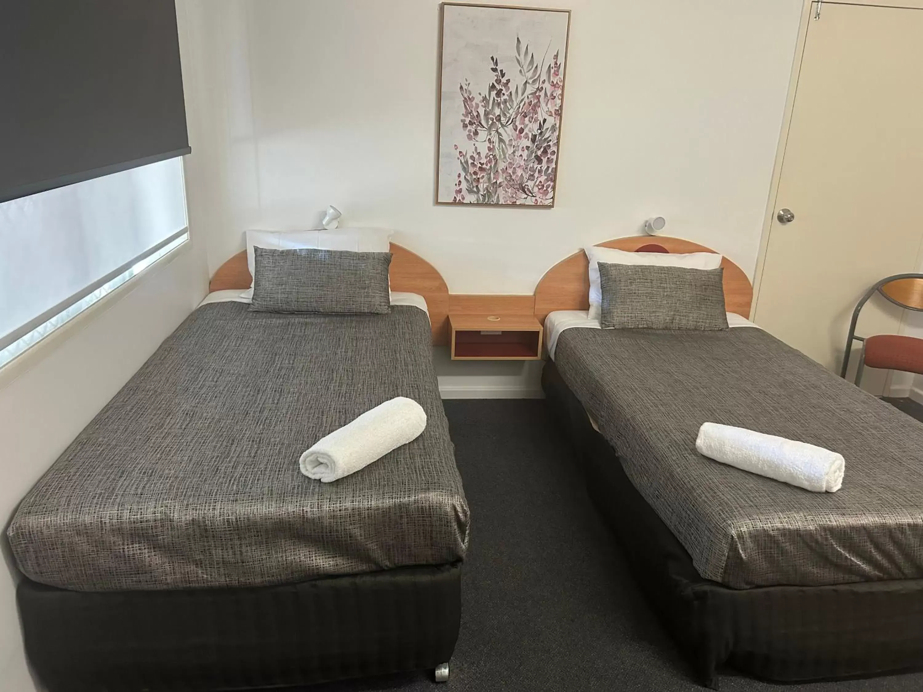 Bed in Boulevard Lodge Bundaberg