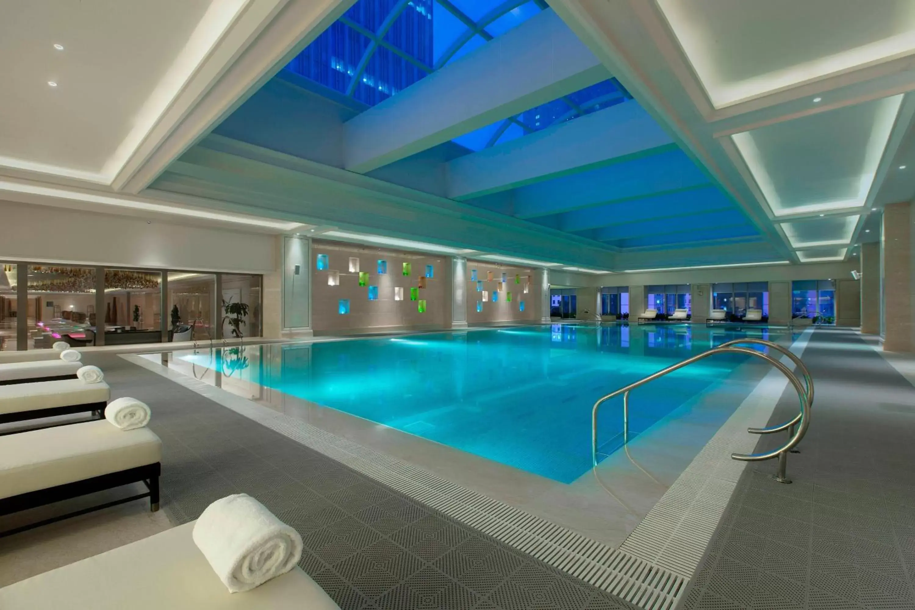 Swimming Pool in The Westin Qingdao - Instagrammable