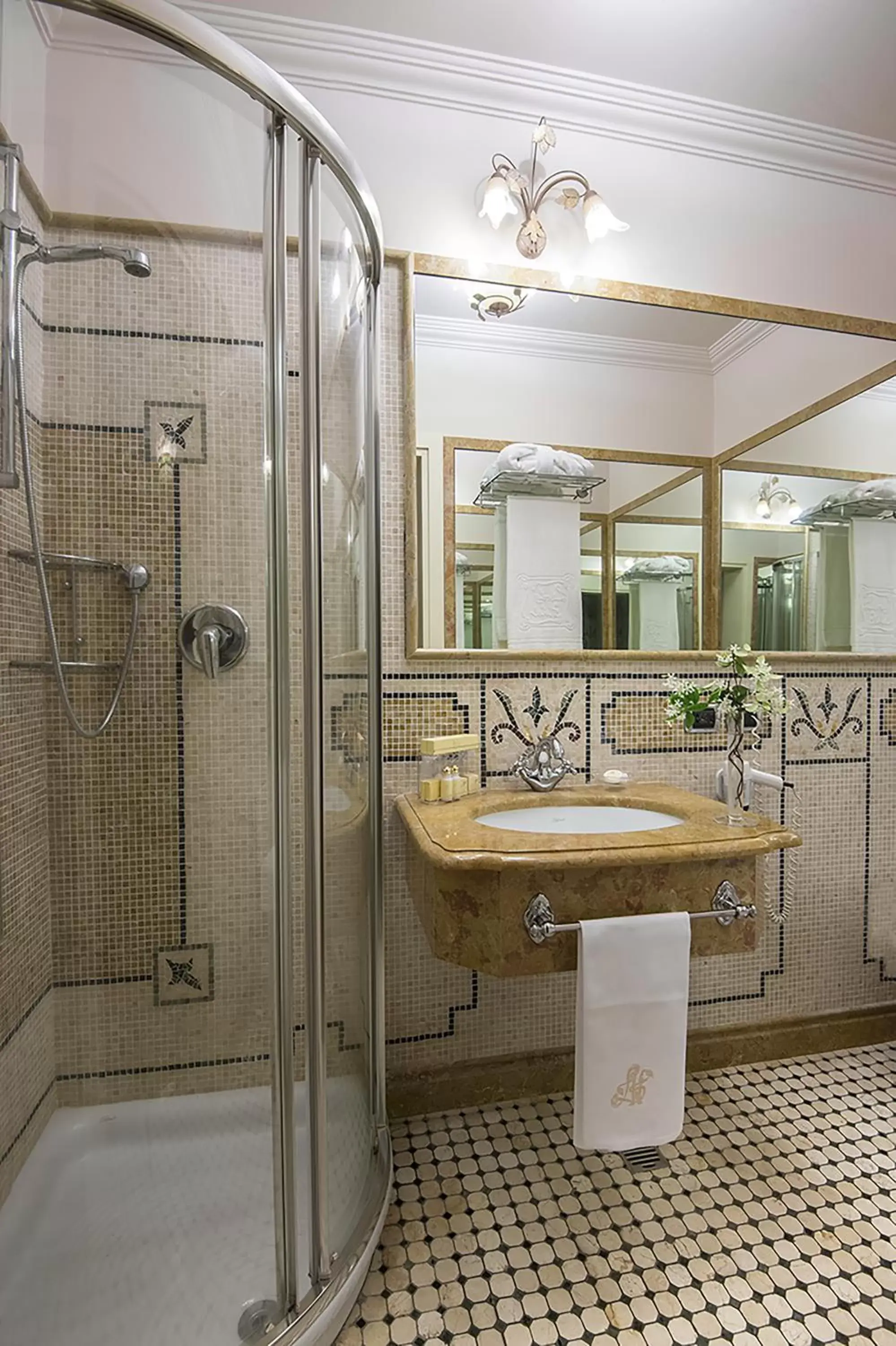 Shower, Bathroom in Liberty Hotel