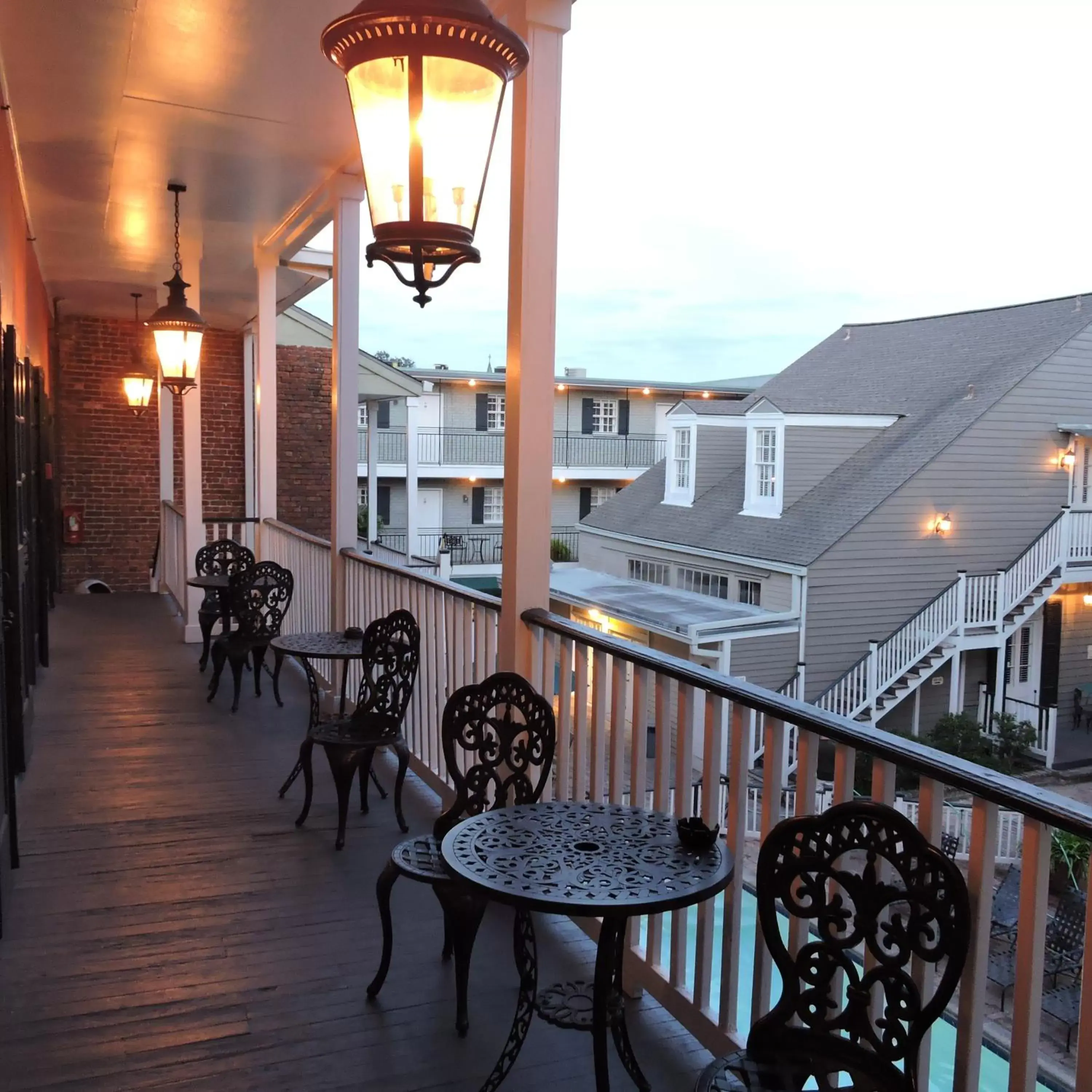 Balcony/Terrace in French Quarter Courtyard Hotel and Suites