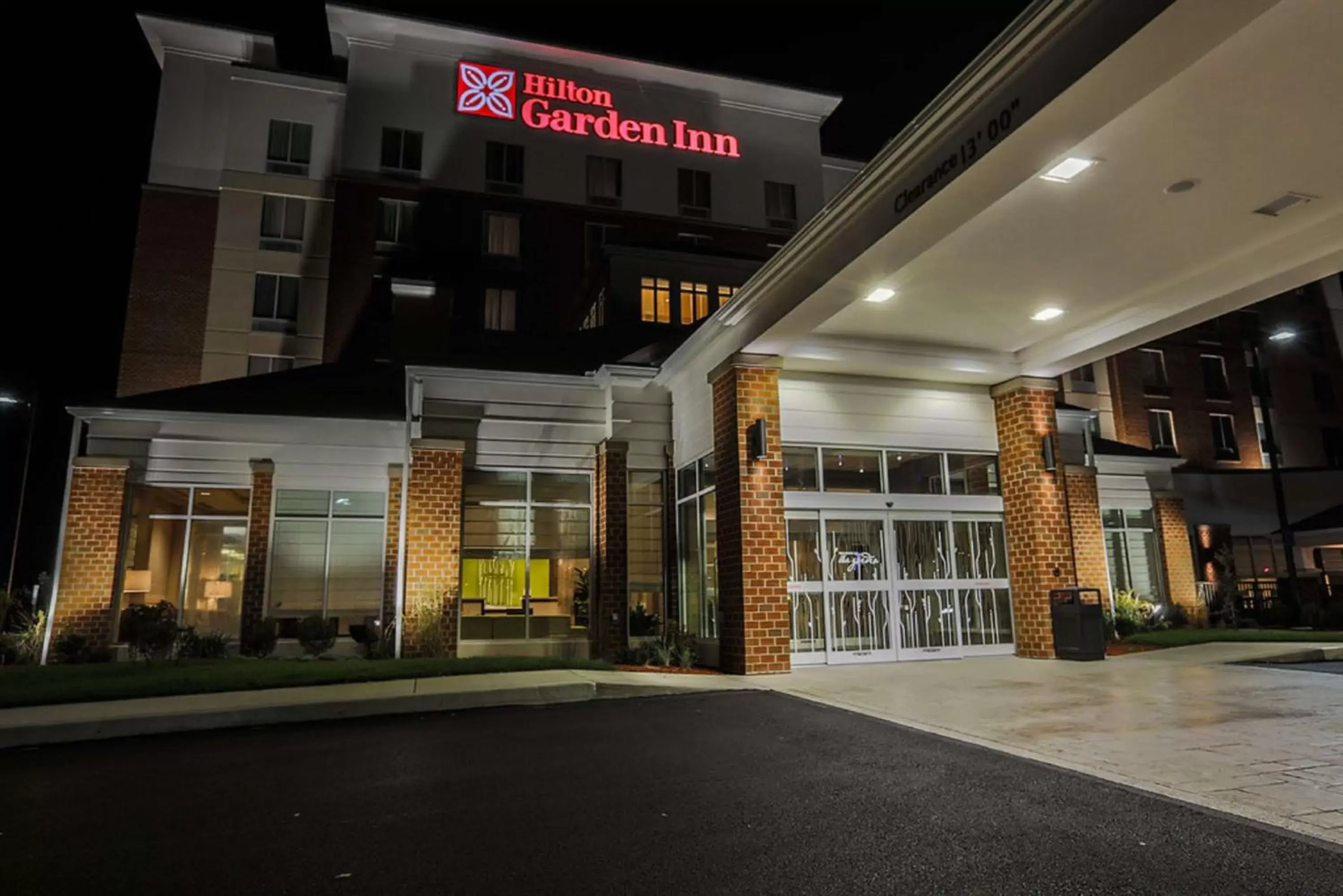 Property building in Hilton Garden Inn Indiana at IUP