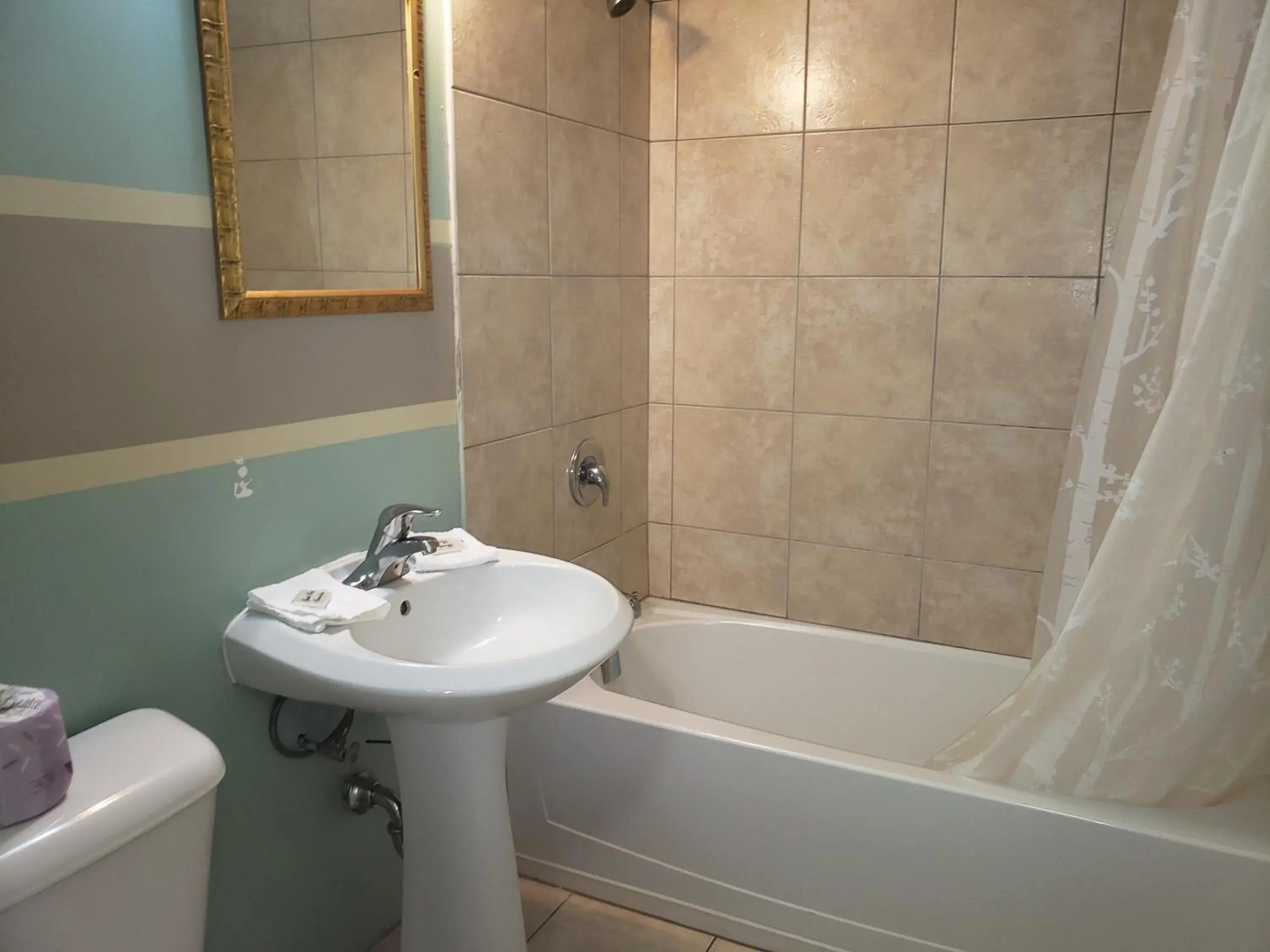 Bathroom in Niagara Falls Courtside Inn