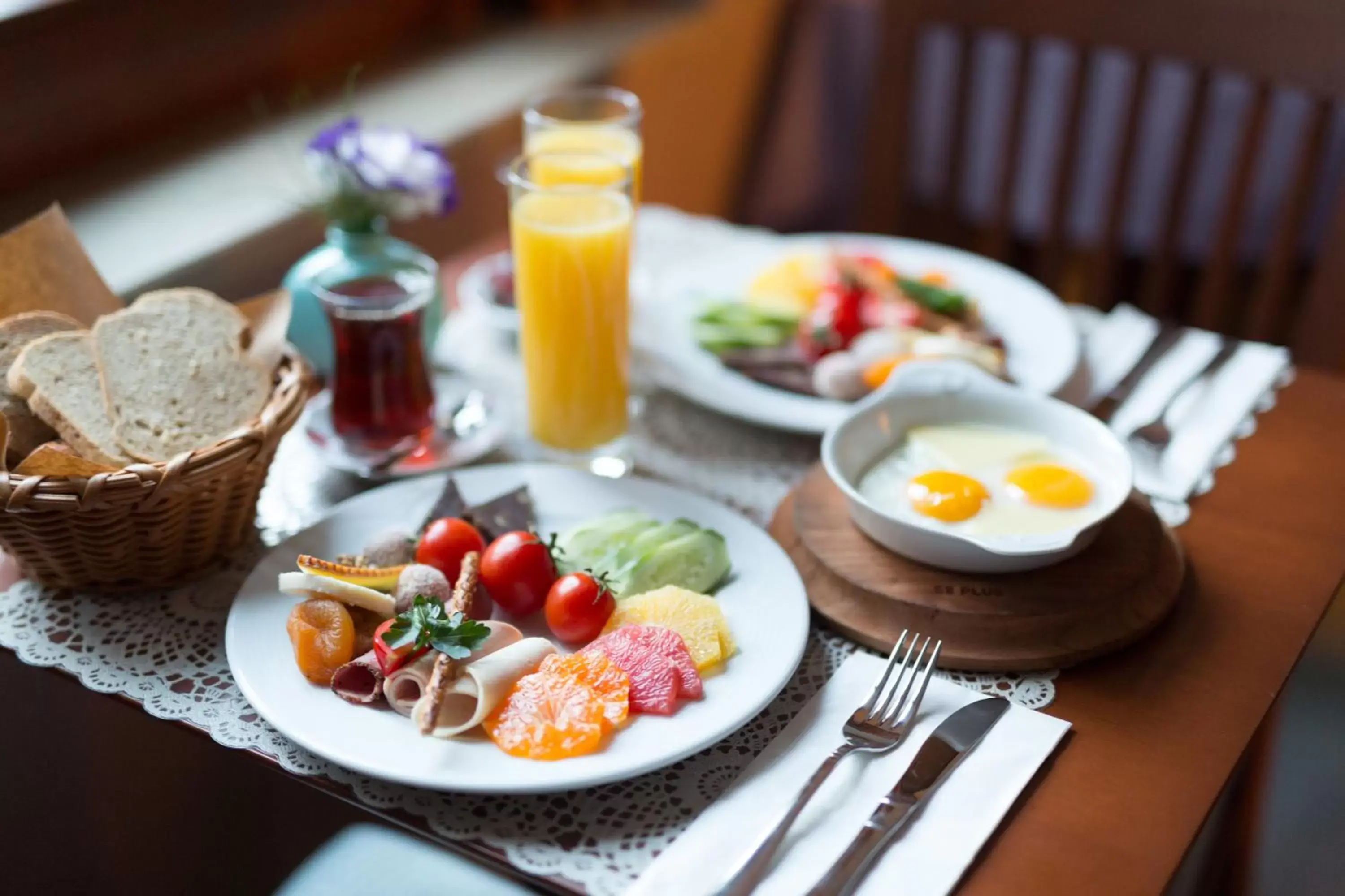 Breakfast in Lalahan Hotel