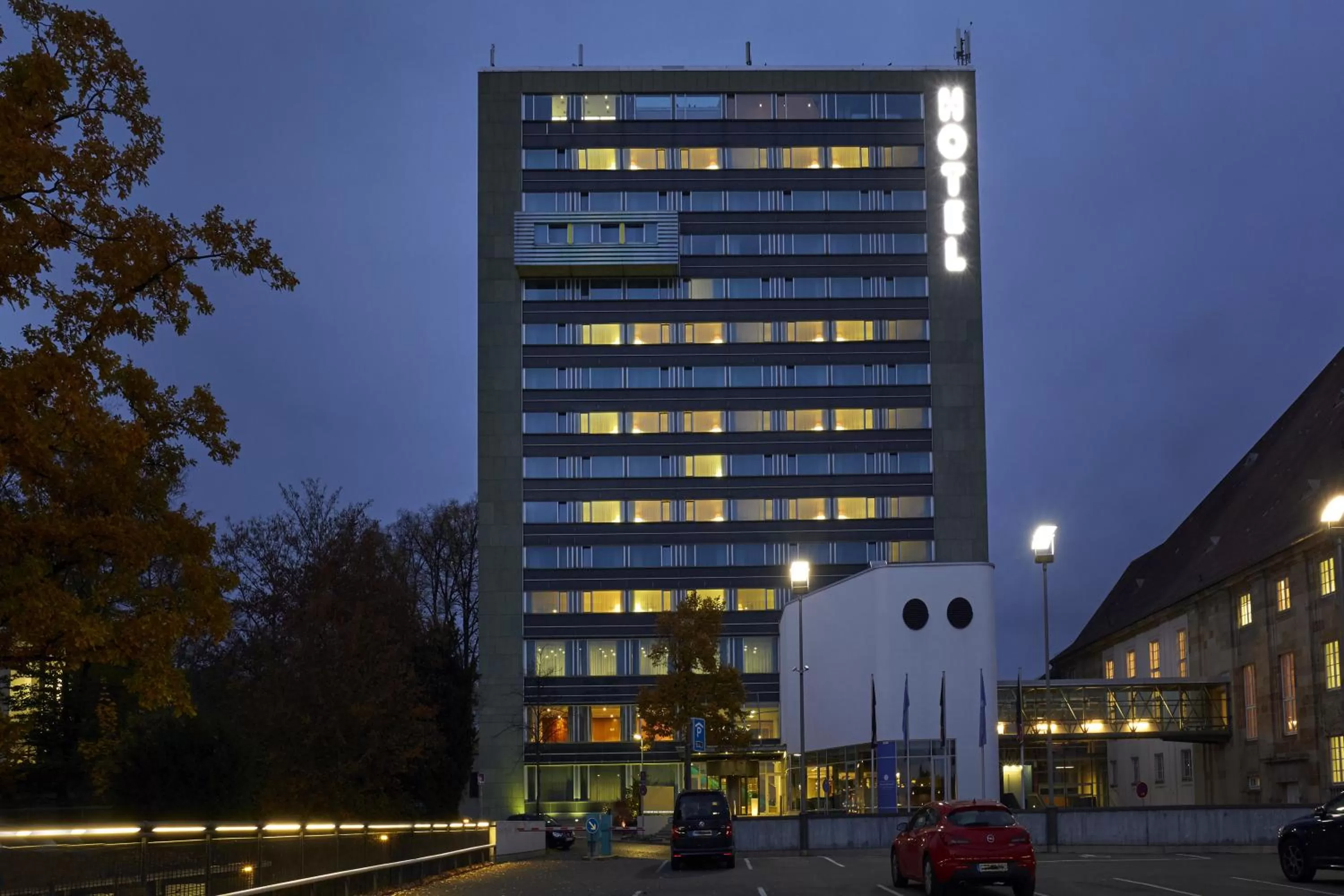 Property building in H4 Hotel Kassel City, Trademark Collection by Wyndham