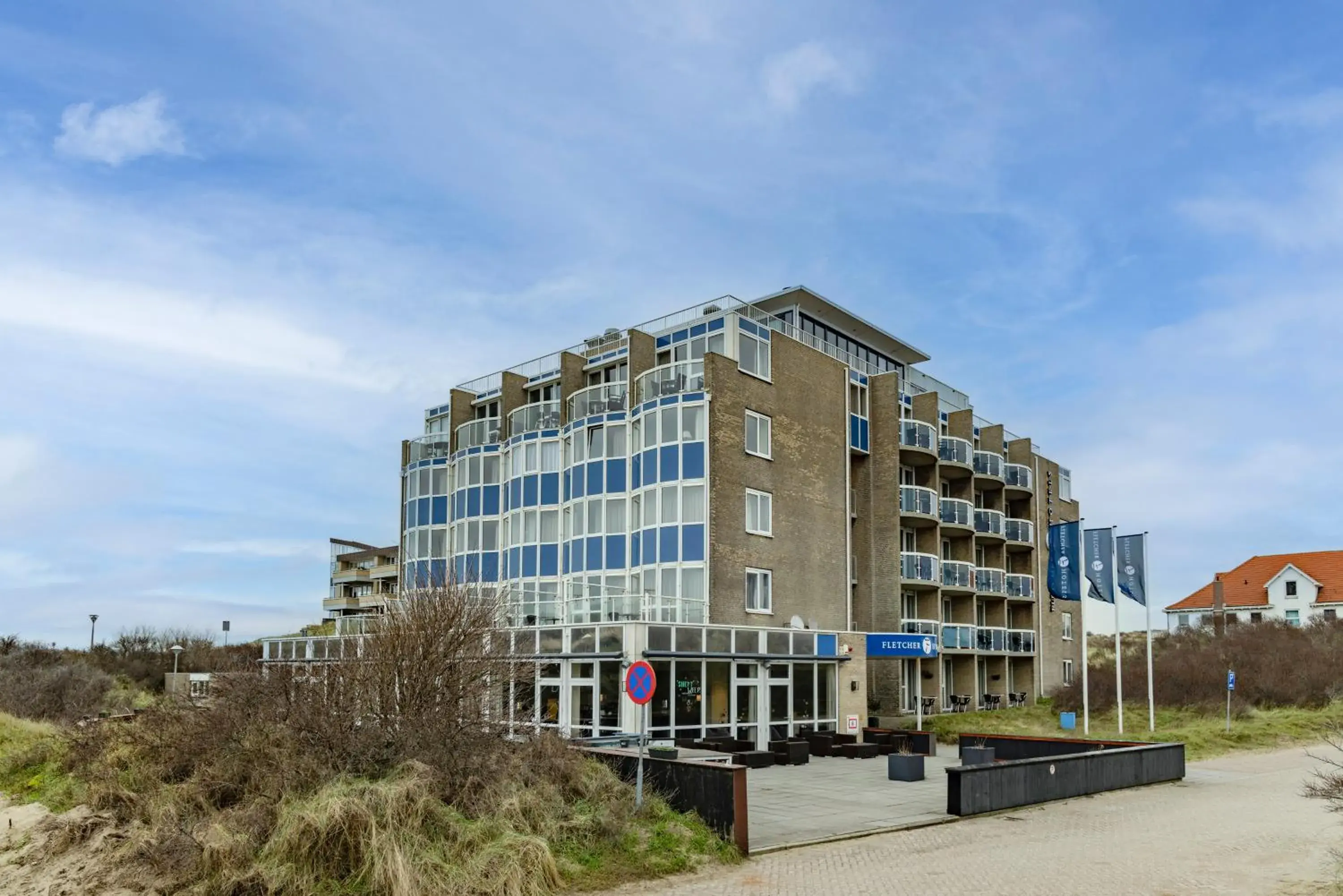 Property building in Fletcher Hotel Restaurant Zeeduin Property building in Fletcher Hotel Restaurant Zeeduin