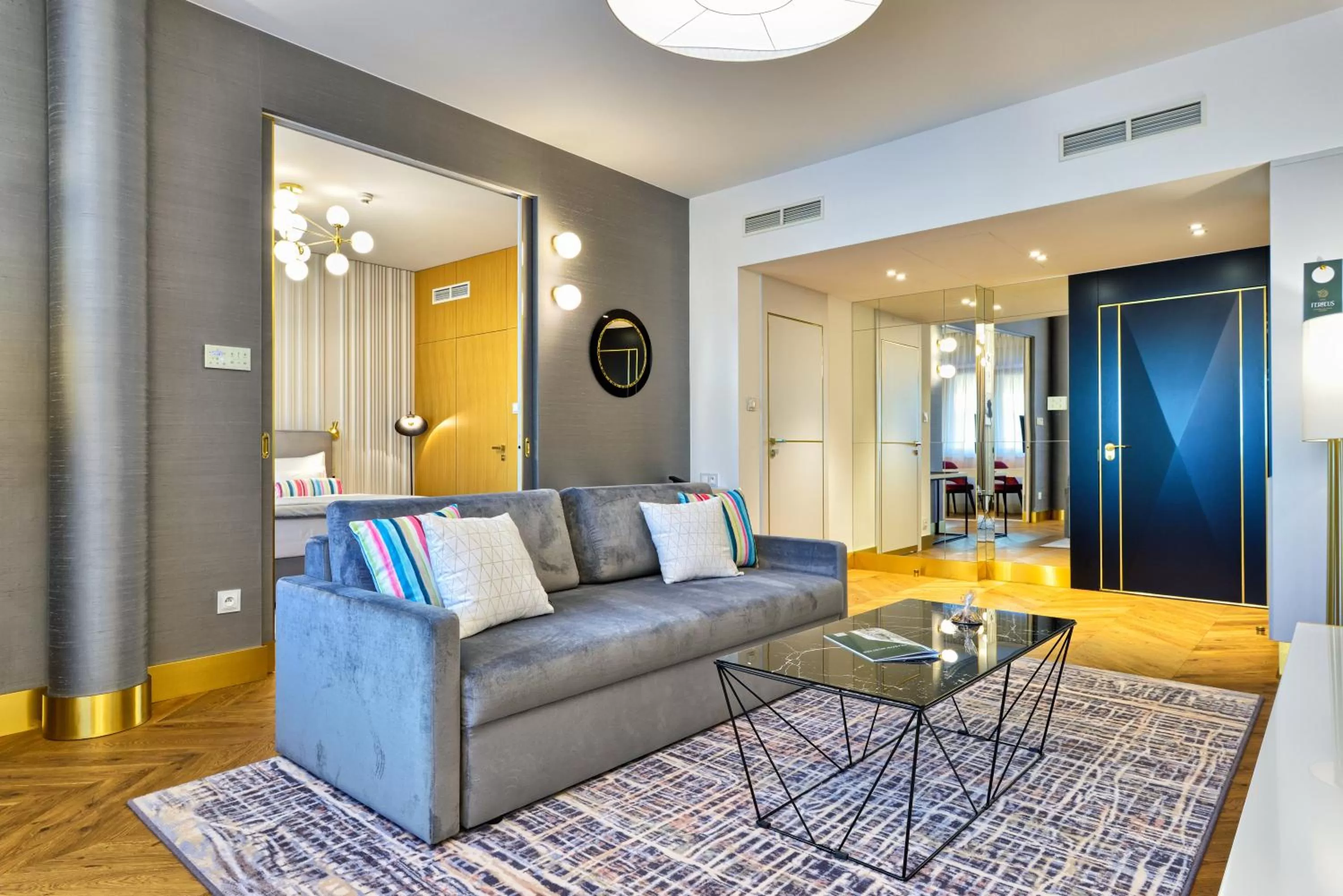 Living room in Hotel Ferreus Modern Art Deco