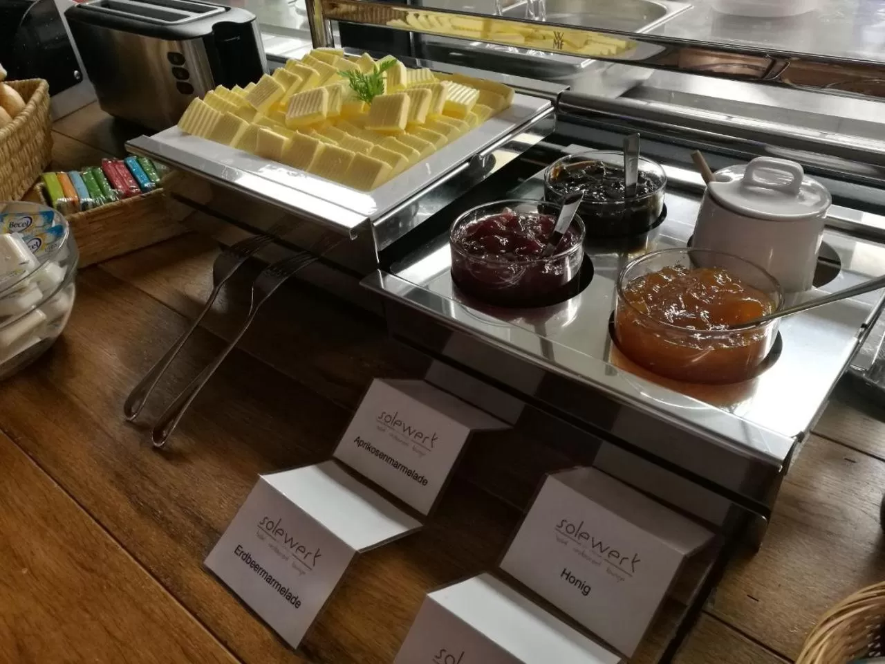 Breakfast in SOLEWERK Hotel