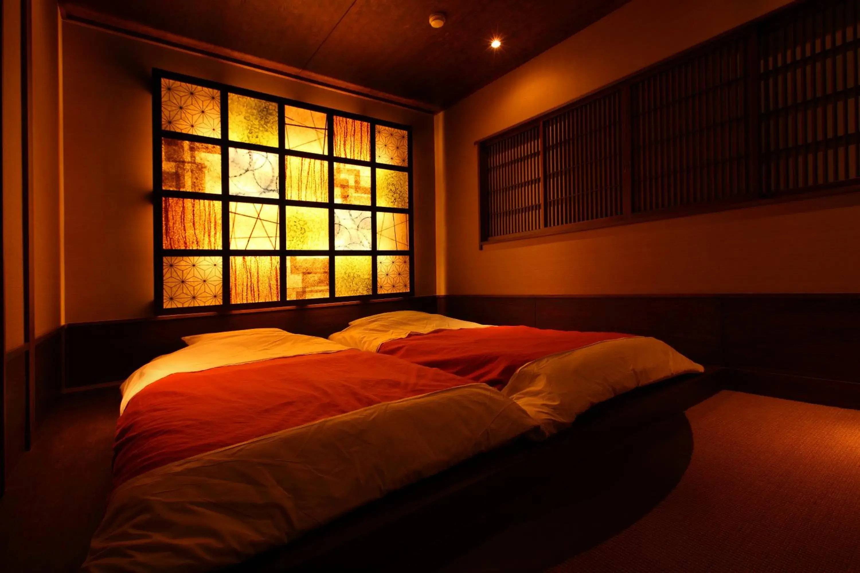 Bed in Hakoneyumoto Onsen Yaeikan