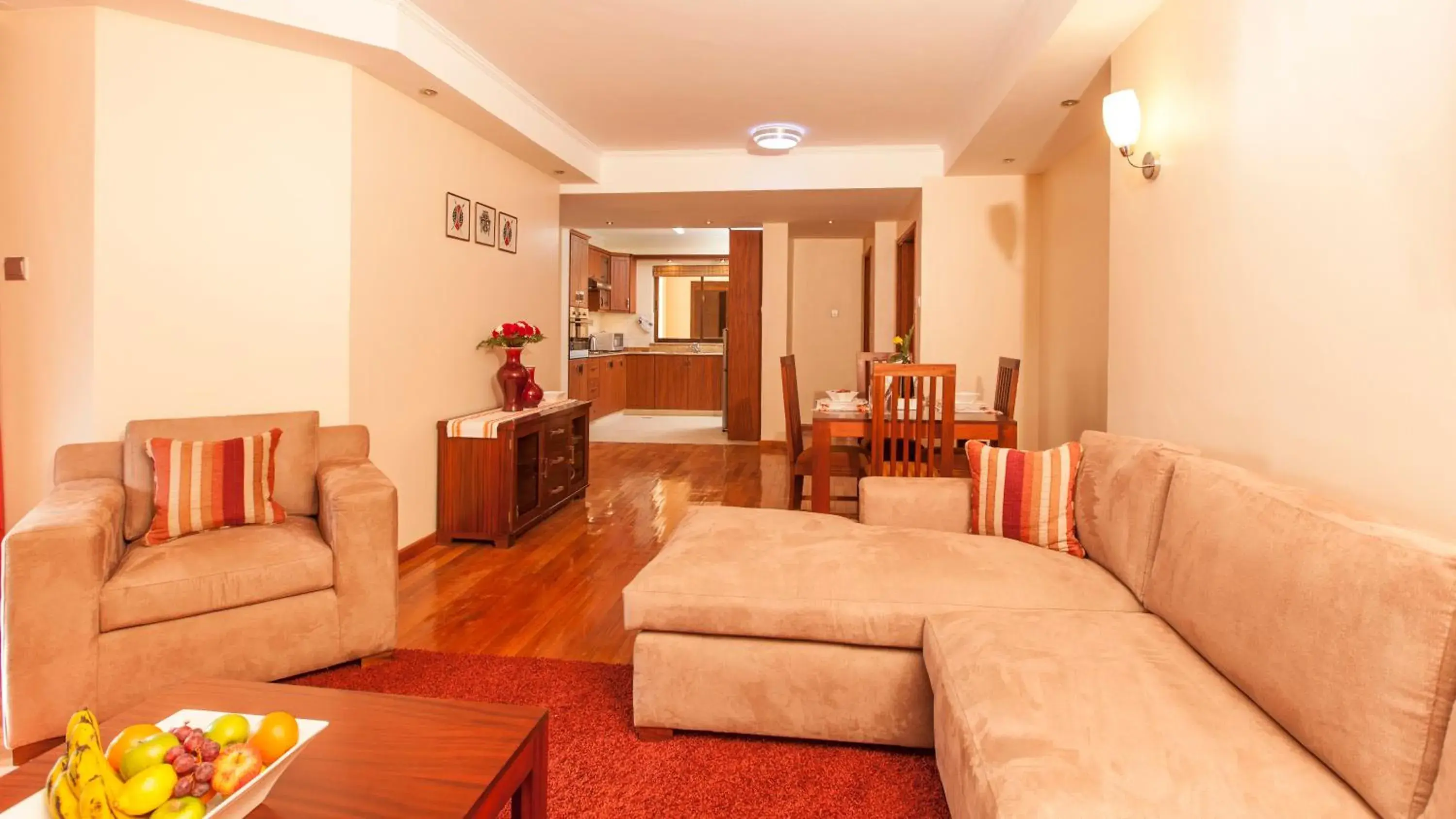 Living room, Seating Area in Waridi Paradise Hotel and Suites