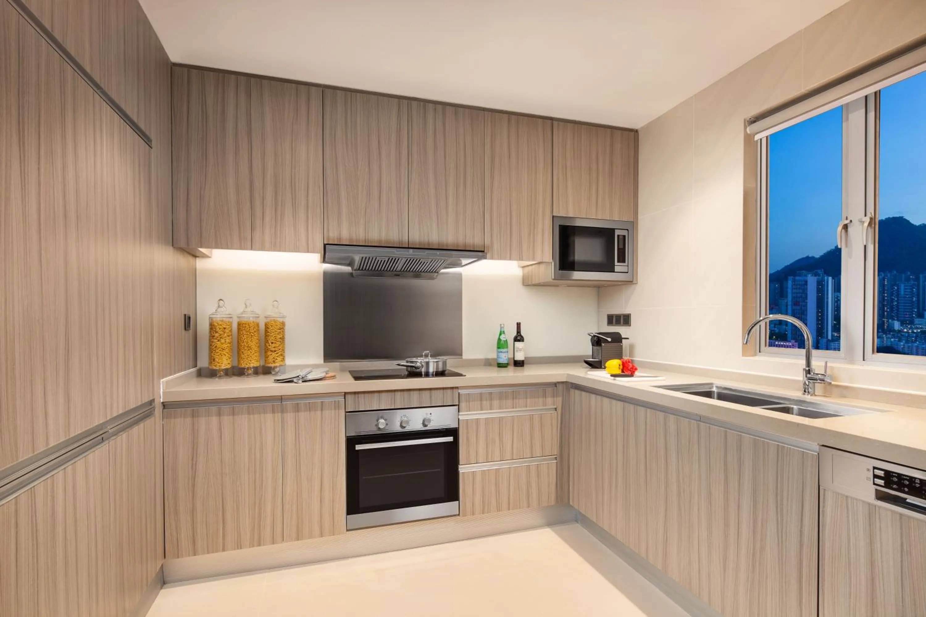 Kitchen or kitchenette in Ascott Raffles City Shenzhen