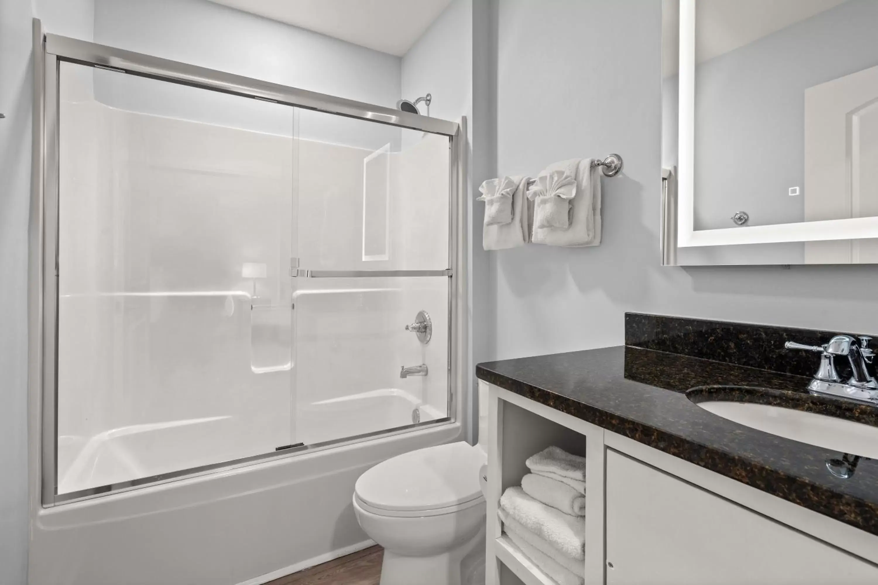 Bathroom in Ocean Escape Condos