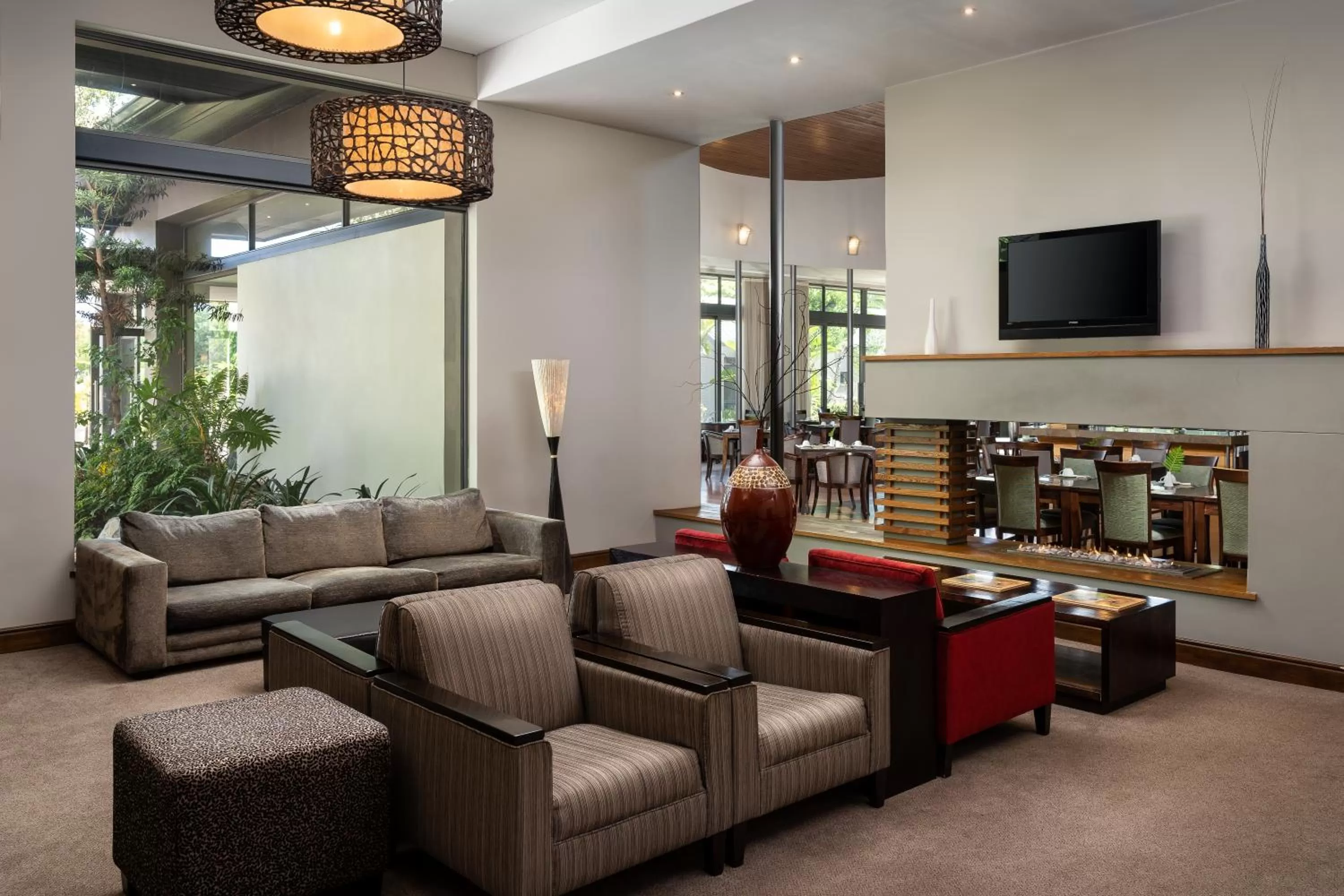 Communal lounge/ TV room in Premier Resort The Moorings, Knysna