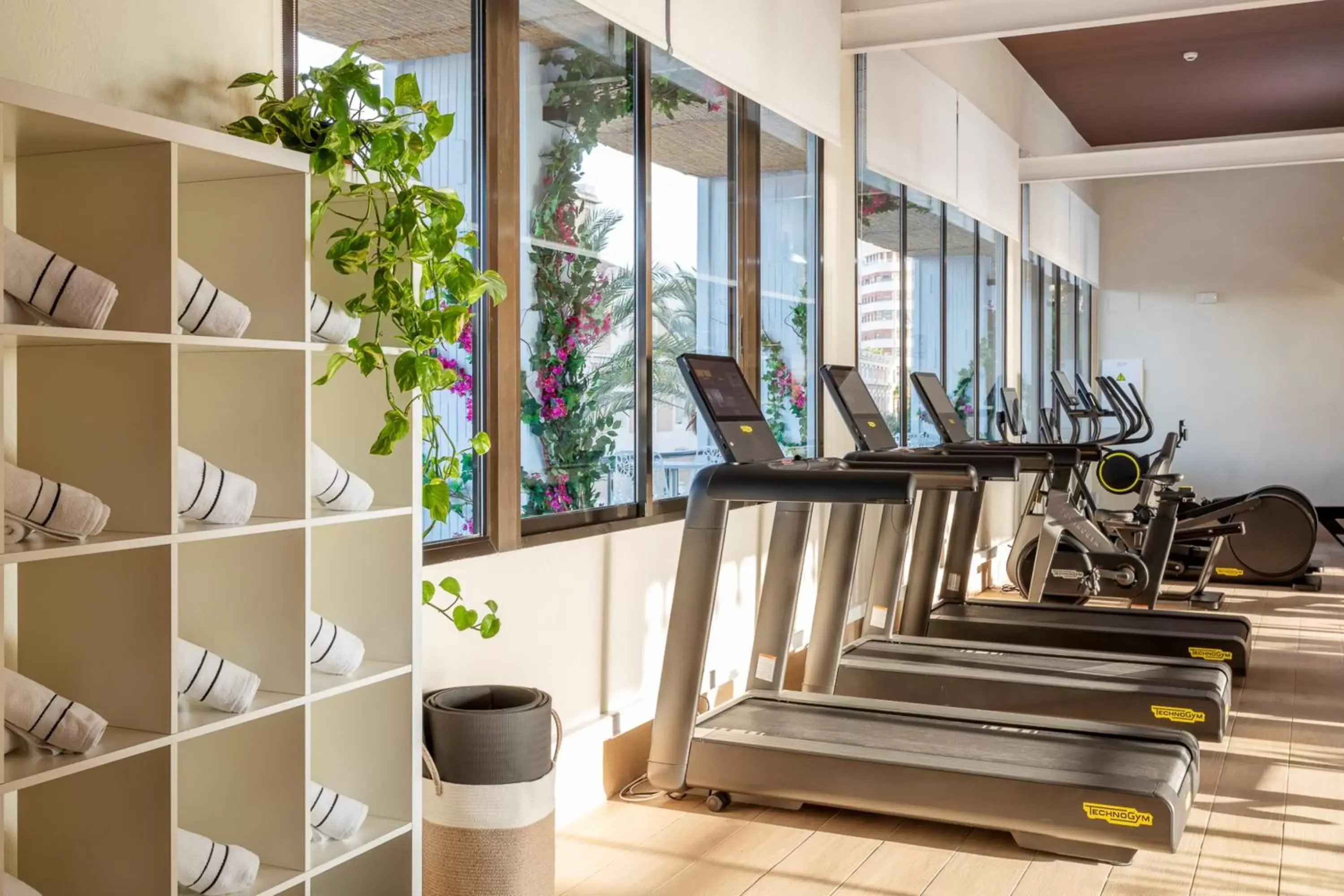 Fitness centre/facilities in Melia Alicante