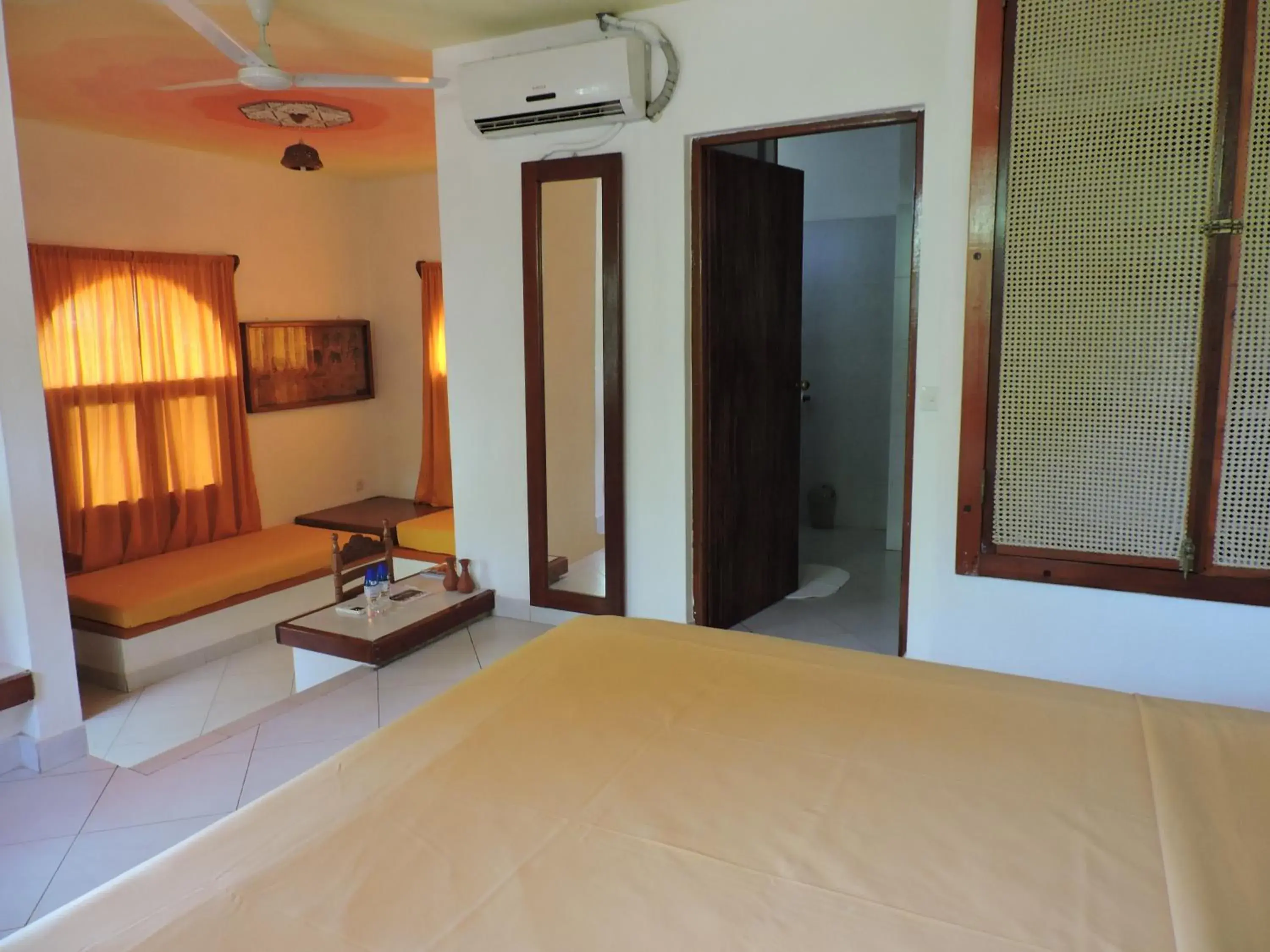 Bed in Eva Lanka Hotel - Beach & Wellness