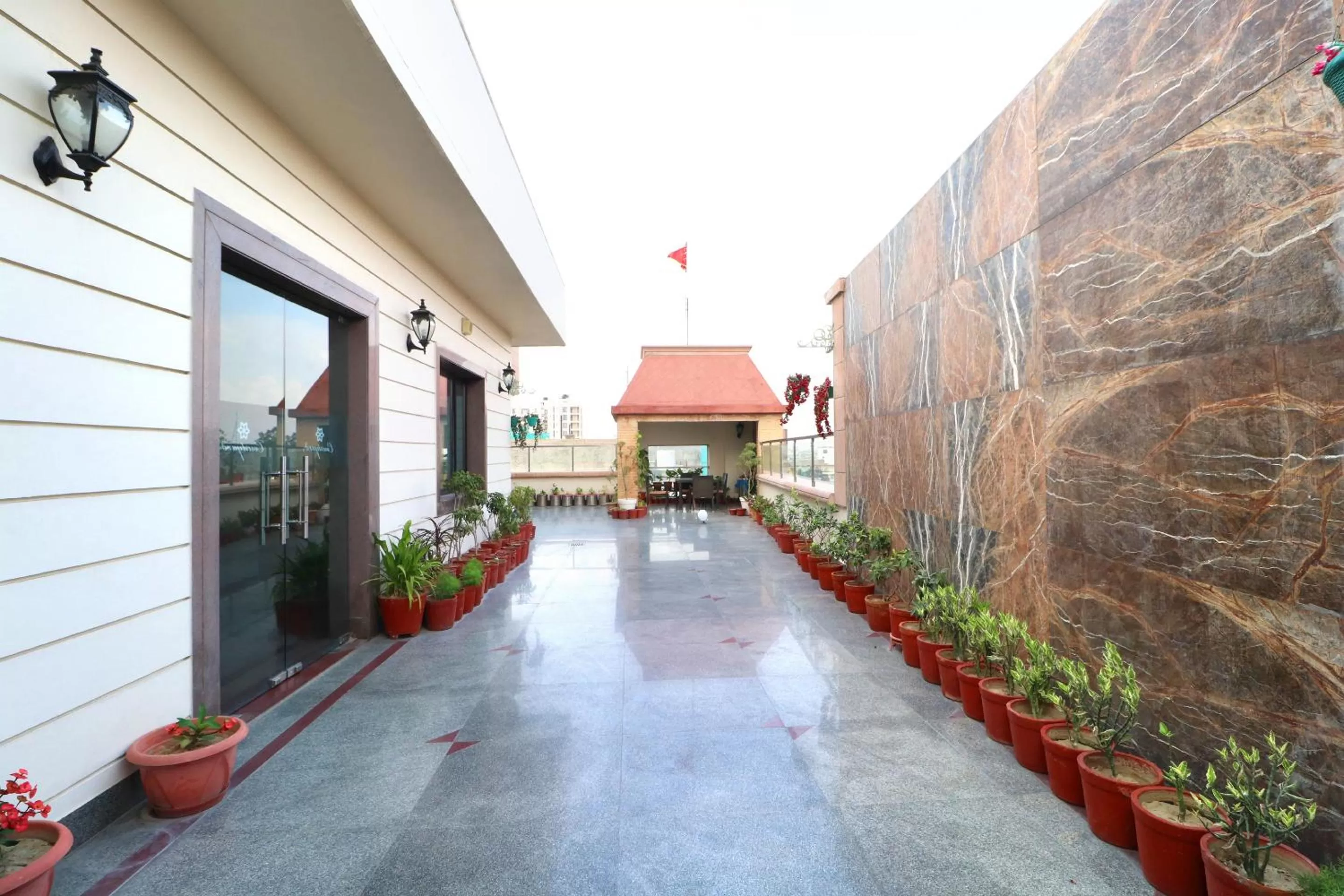 Balcony/Terrace in Hotel Leela Grande