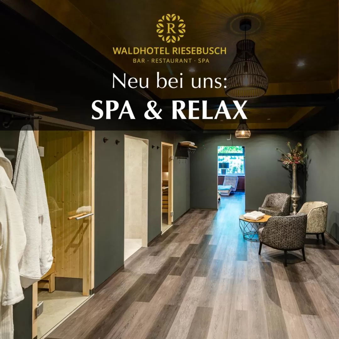 Sauna in Waldhotel Riesebusch