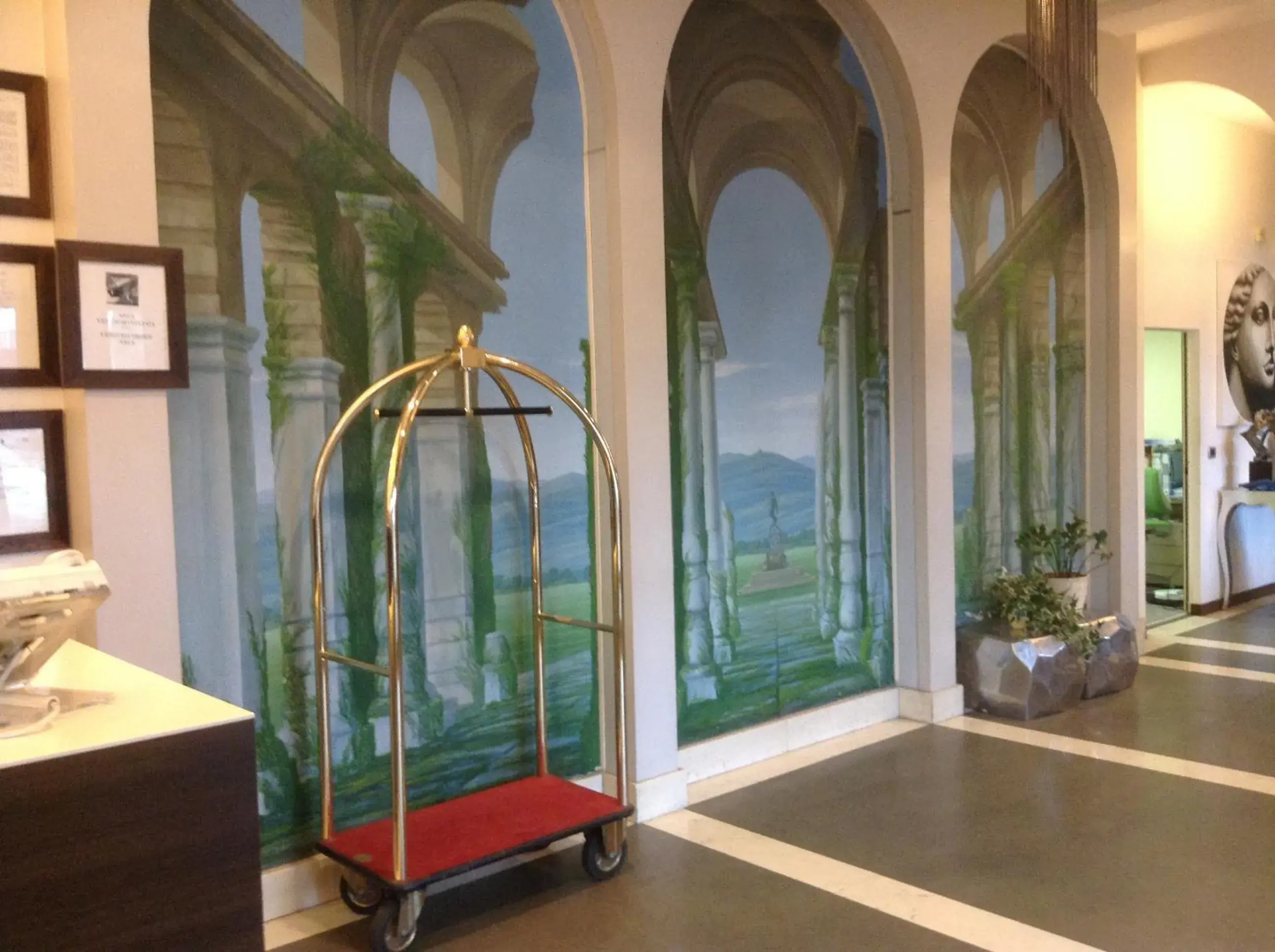 Lobby or reception in Hotel Fiera Wellness & Spa