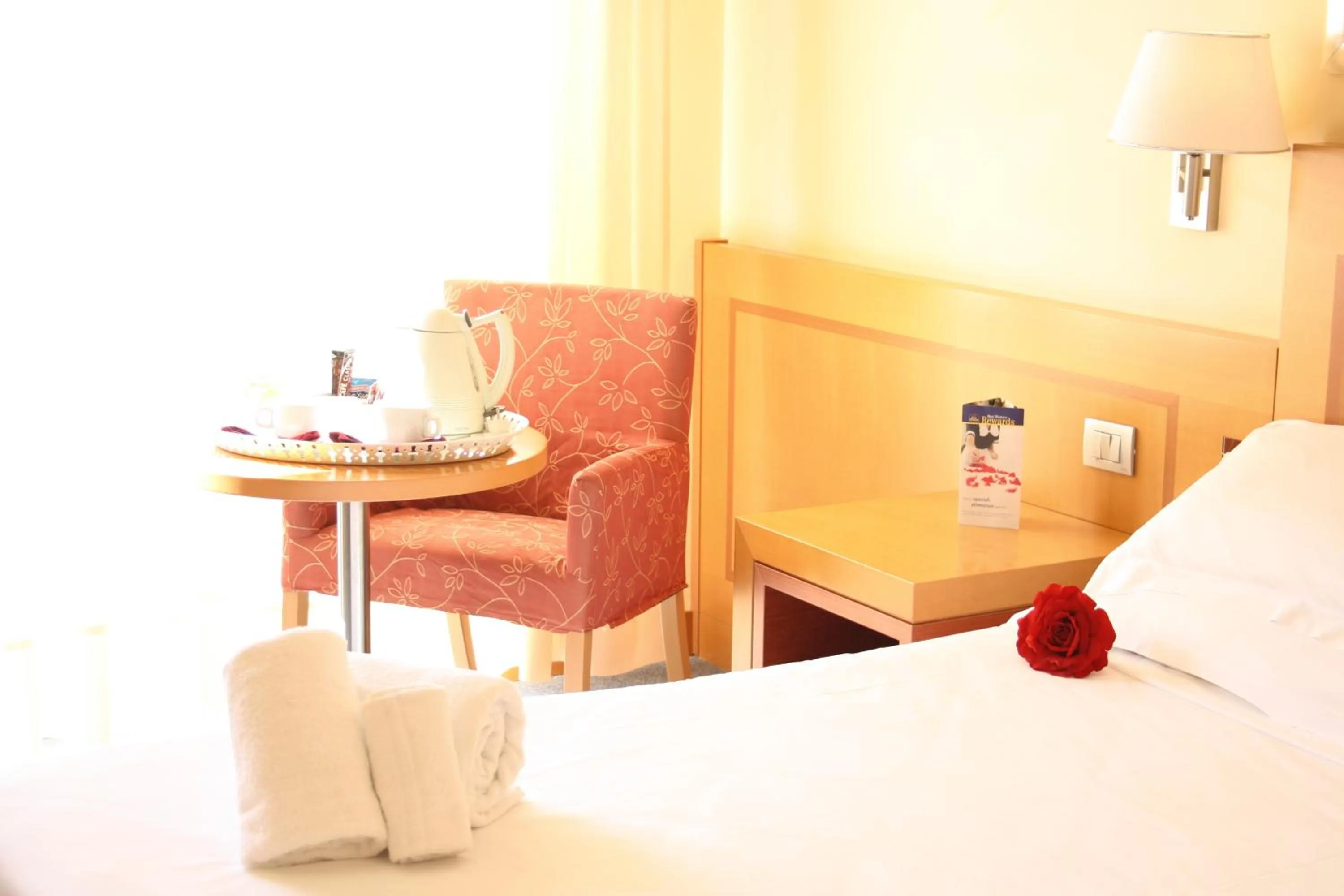 Bedroom, Bed in Best Western Hotel I Triangoli