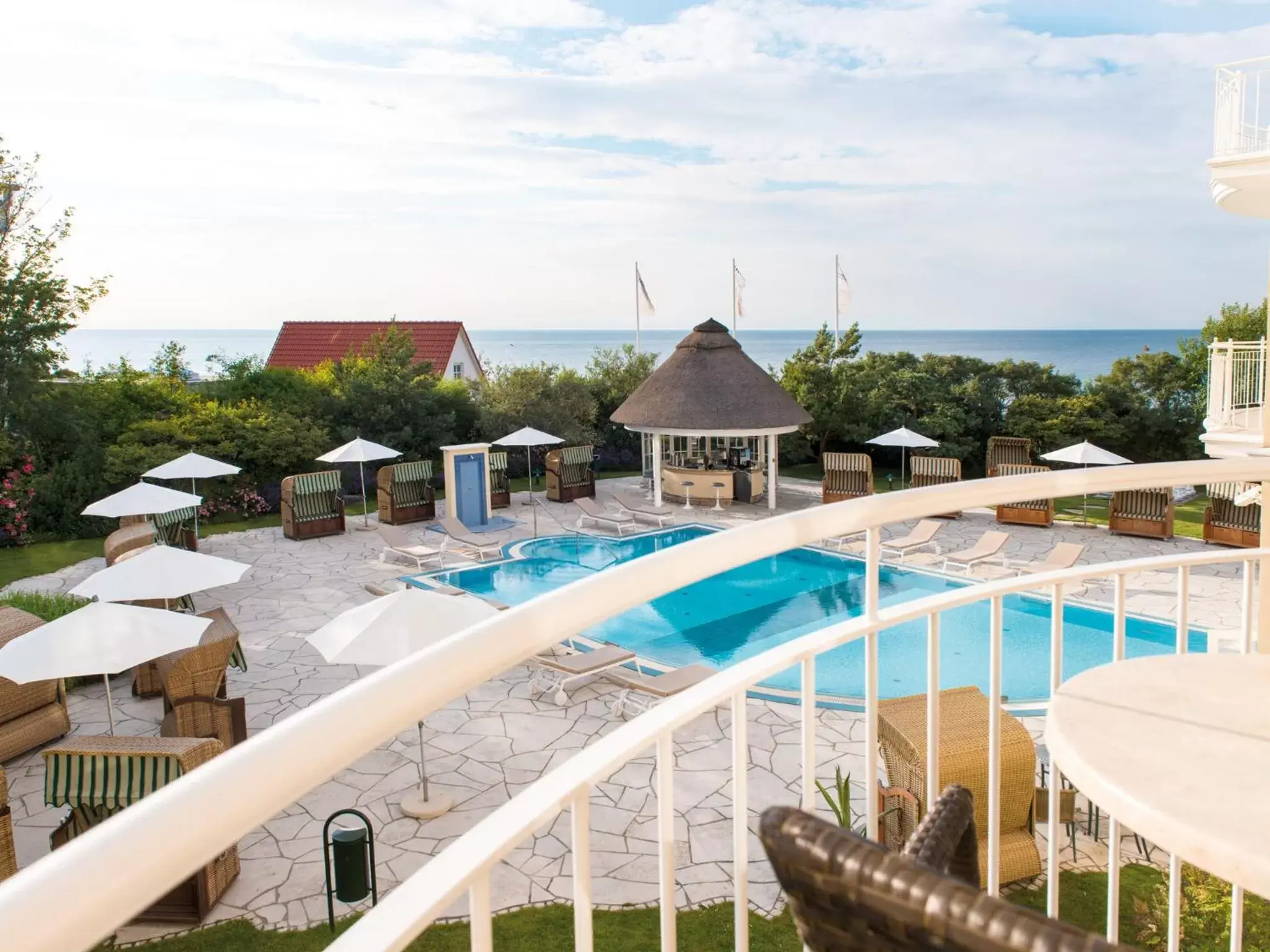 View (from property/room), Swimming Pool in Travel Charme Ostseehotel Kühlungsborn