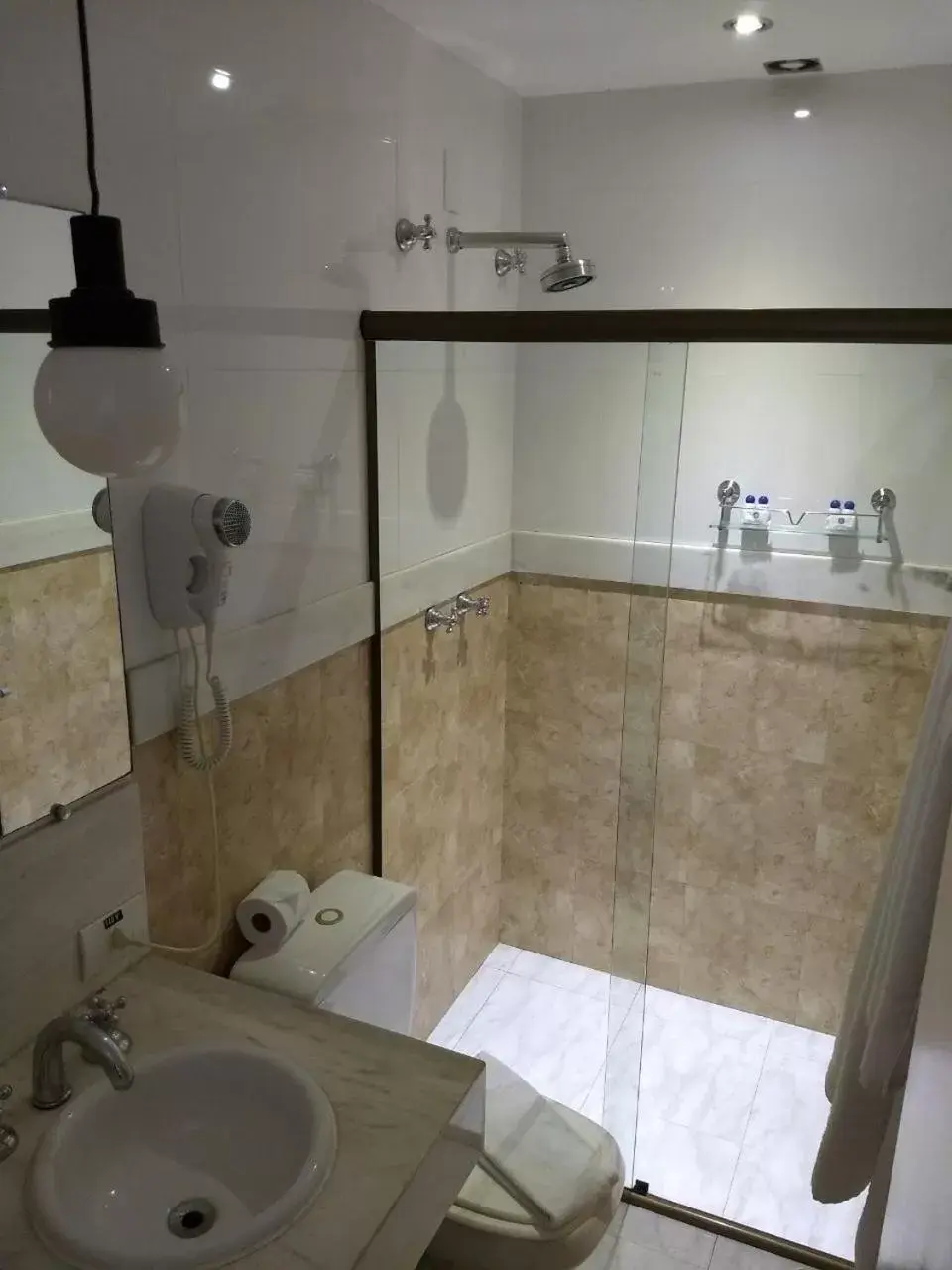 Bathroom in Hotel Pousada Minas Gerais