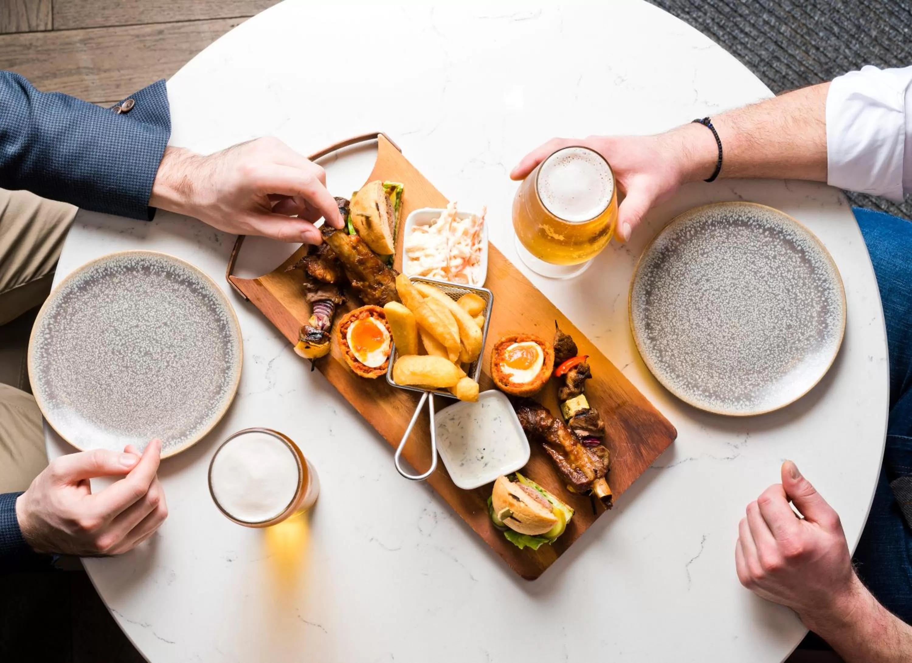 Lunch in voco Oxford Spires by IHG