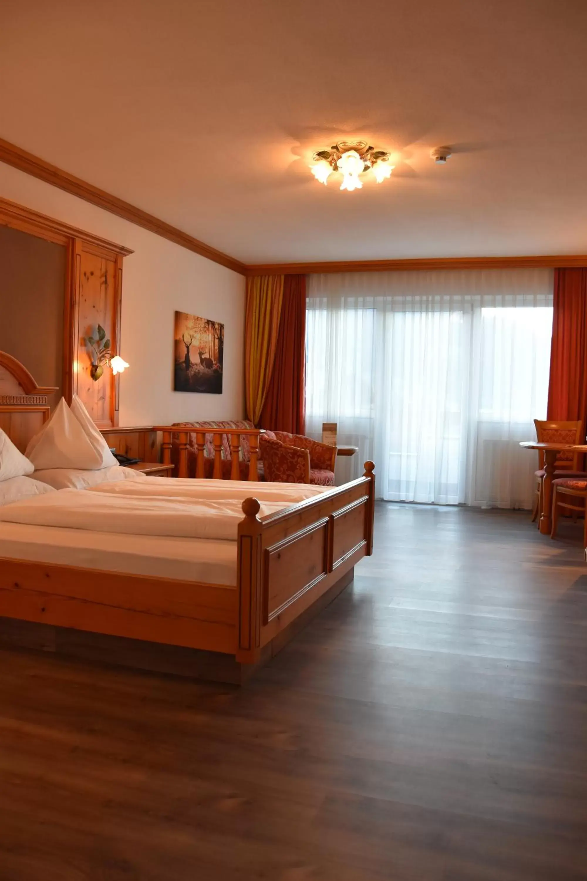 Photo of the whole room, Bed in Hotel Das Urbisgut