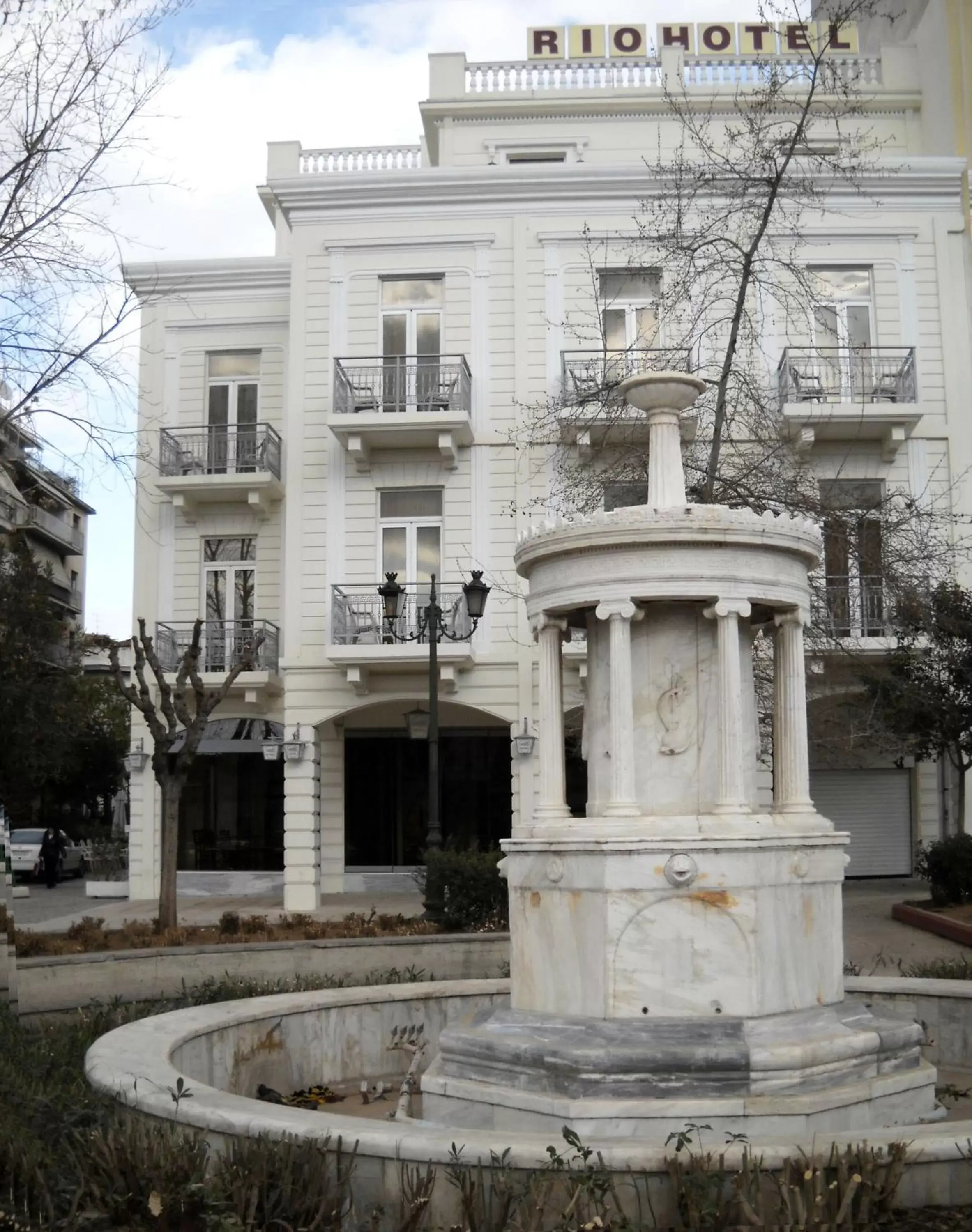 Facade/entrance, Property Building in Hotel Rio Athens